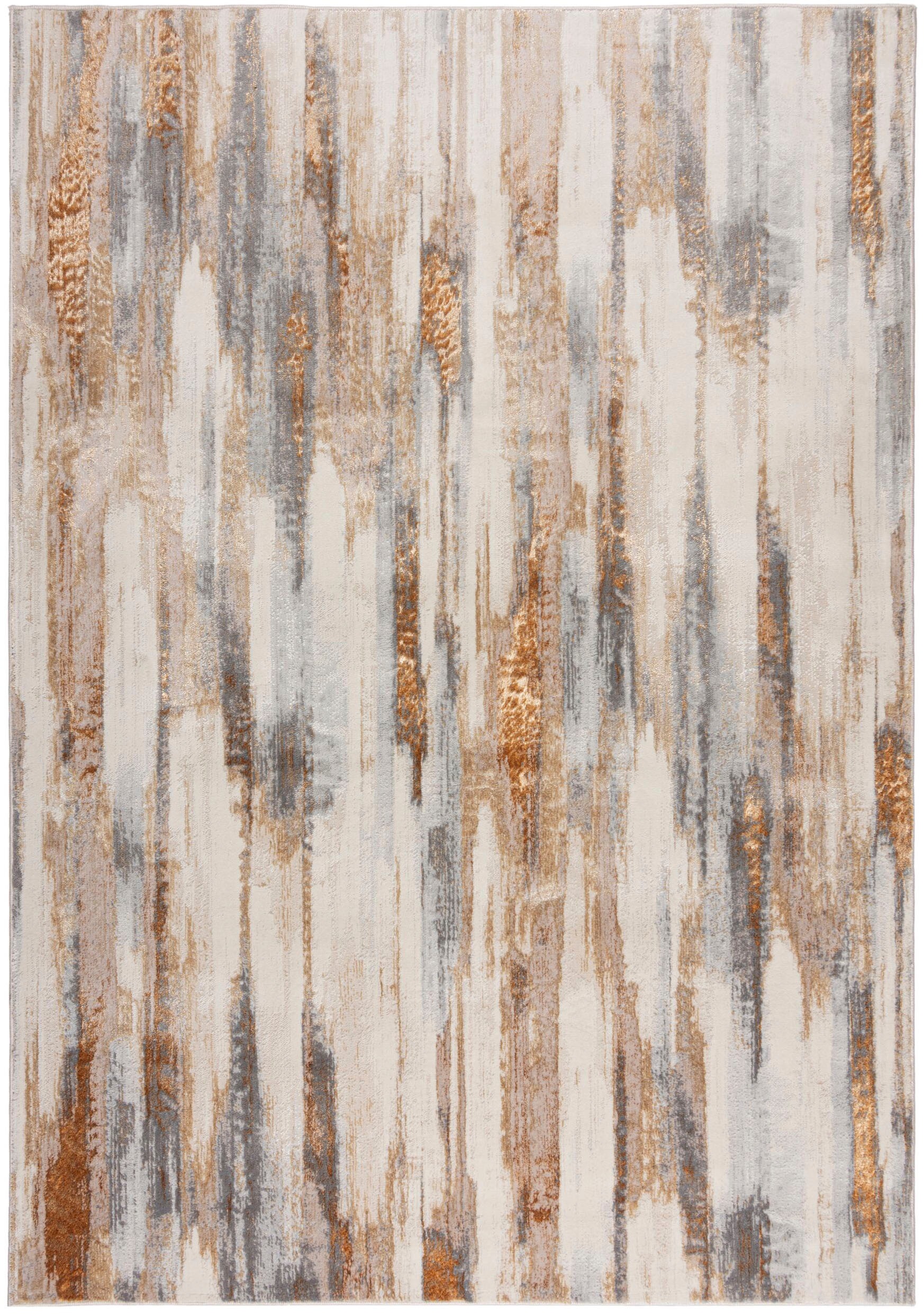 FLAIR RUGS Teppich »Eris Gleam«, rechteckig, 8 mm Höhe, Glanzeffekt Teppich