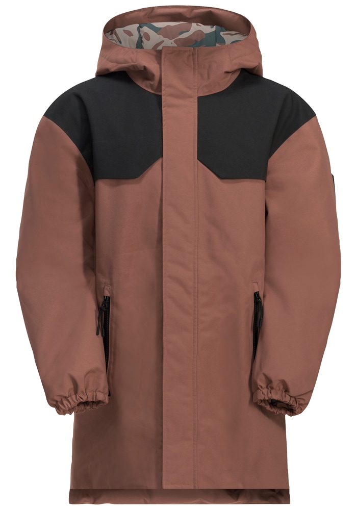 Jack Wolfskin Funktionsparka "TEEN 2L INS PARKA G", mit Kapuze