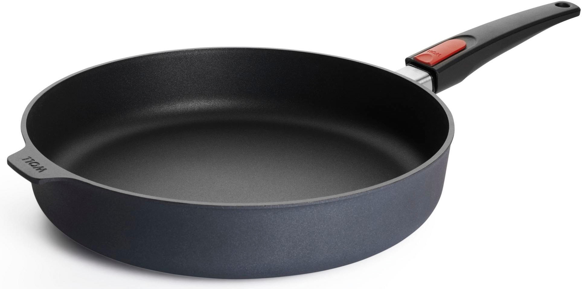 WOLL Servierpfanne "MADE IN GERMANY - DiamondLite" Aluminiumguss 1 Stk. tlg. von Hand gegossen, Ø 32 cm, Induktion