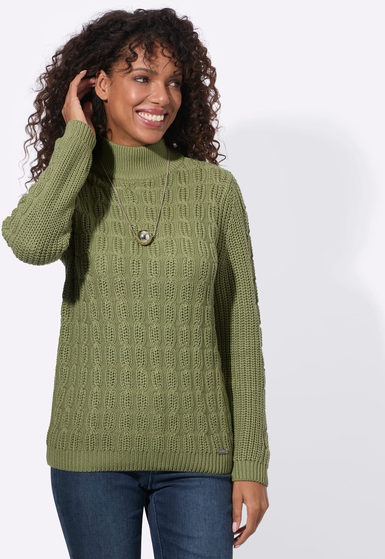 Casual Looks Stehkragenpullover "Stehkragen-Pullover"