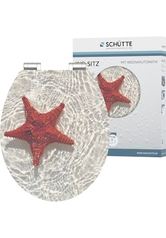 Schütte Schütte WC-Sitz »RED STARFISH« High Gl...