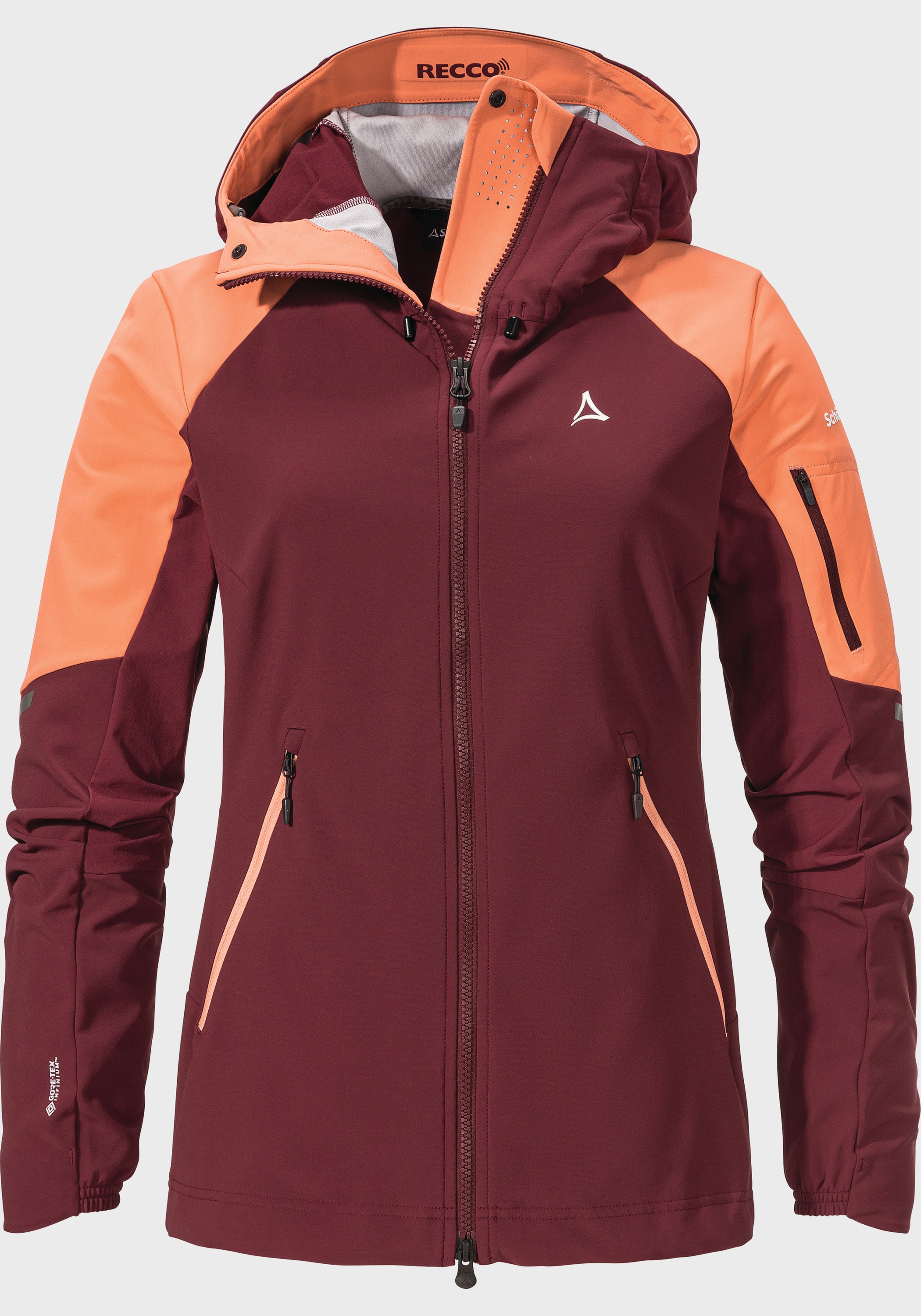 Schöffel Outdoorjacke "Softshell Jacket Kals L", mit Kapuze günstig online kaufen