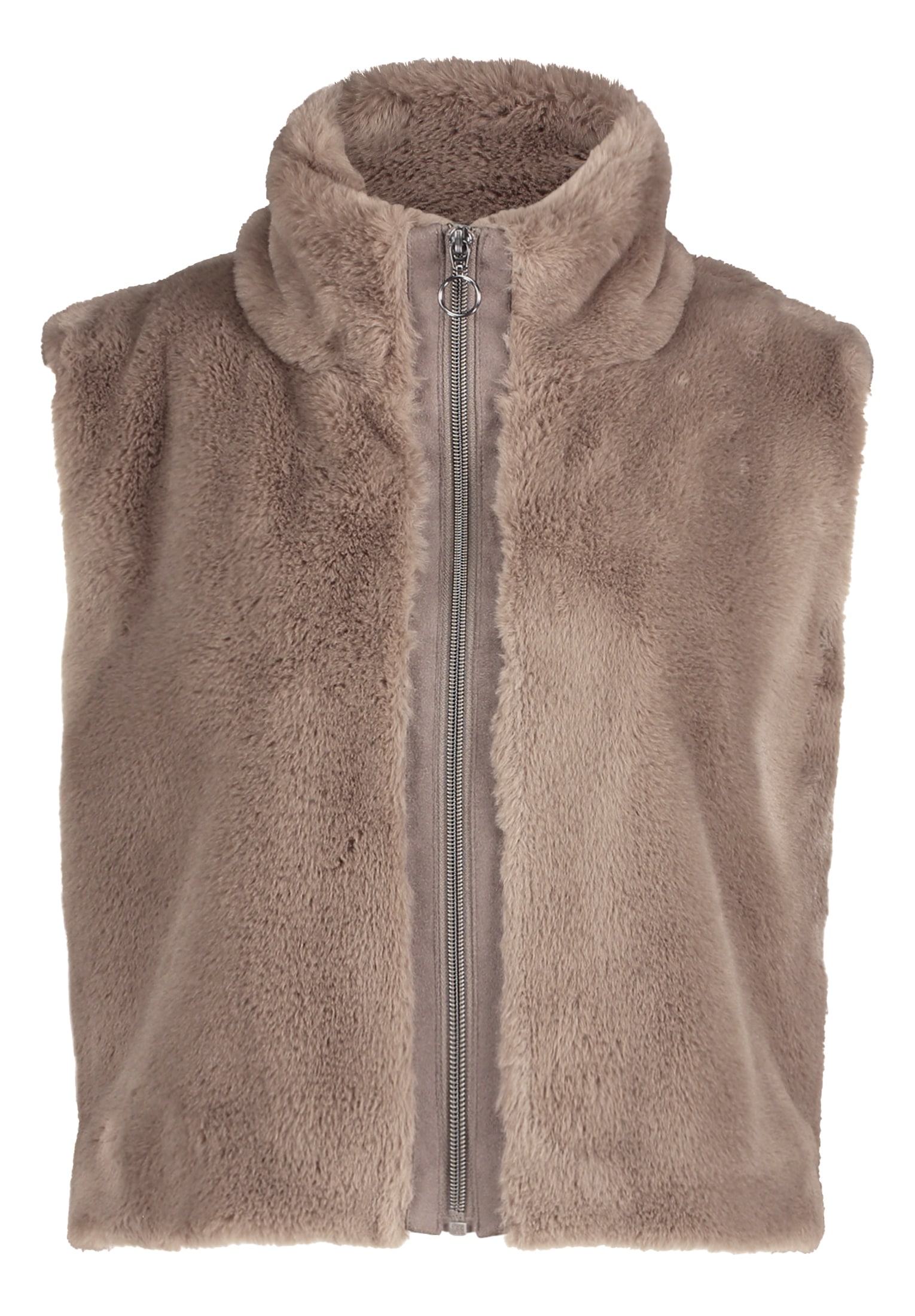 Betty Barclay Plüschweste »Damen Plüschweste mit Reißverschluss«