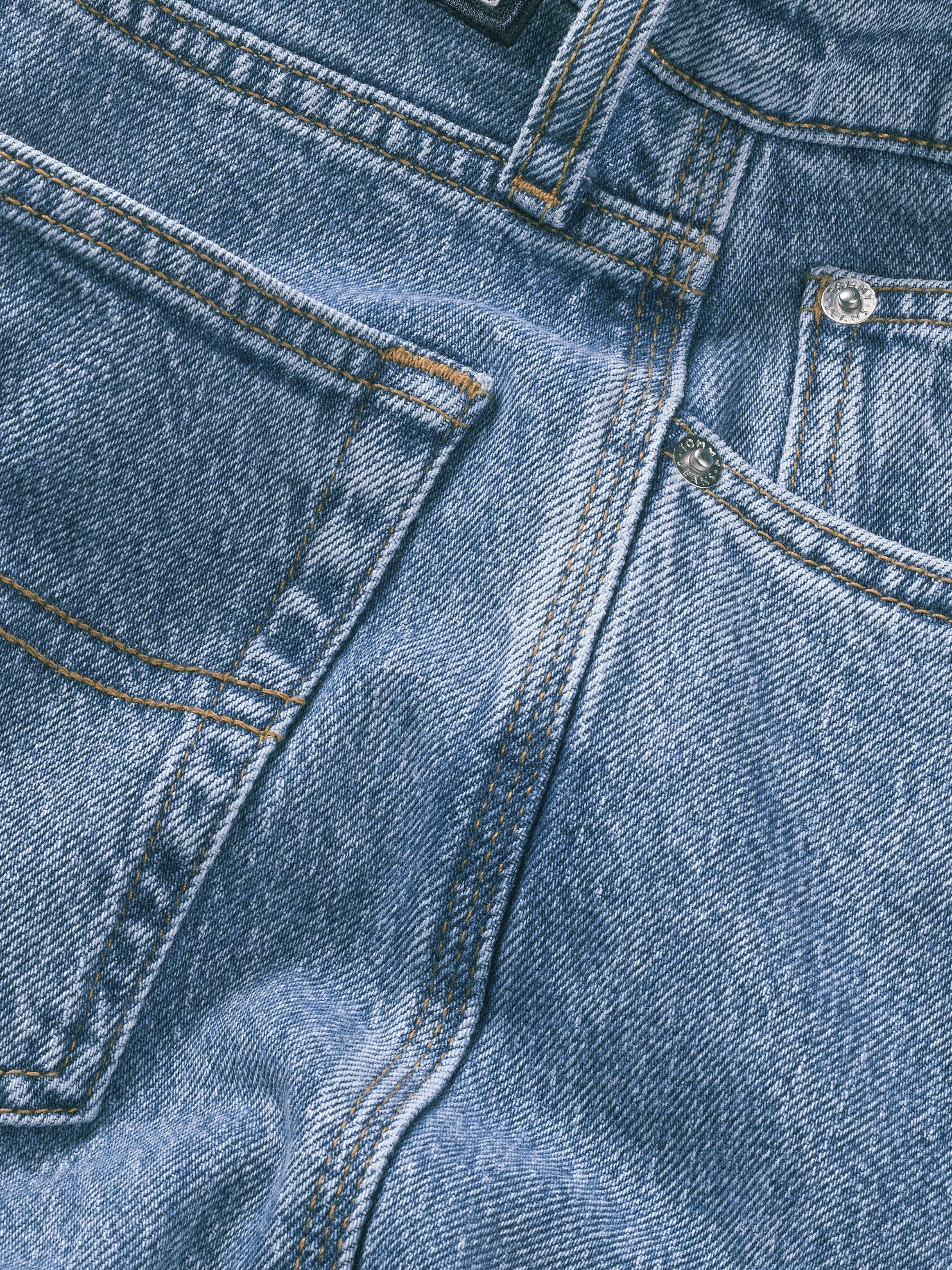 Tommy Jeans Weite Jeans, in blauer Waschung