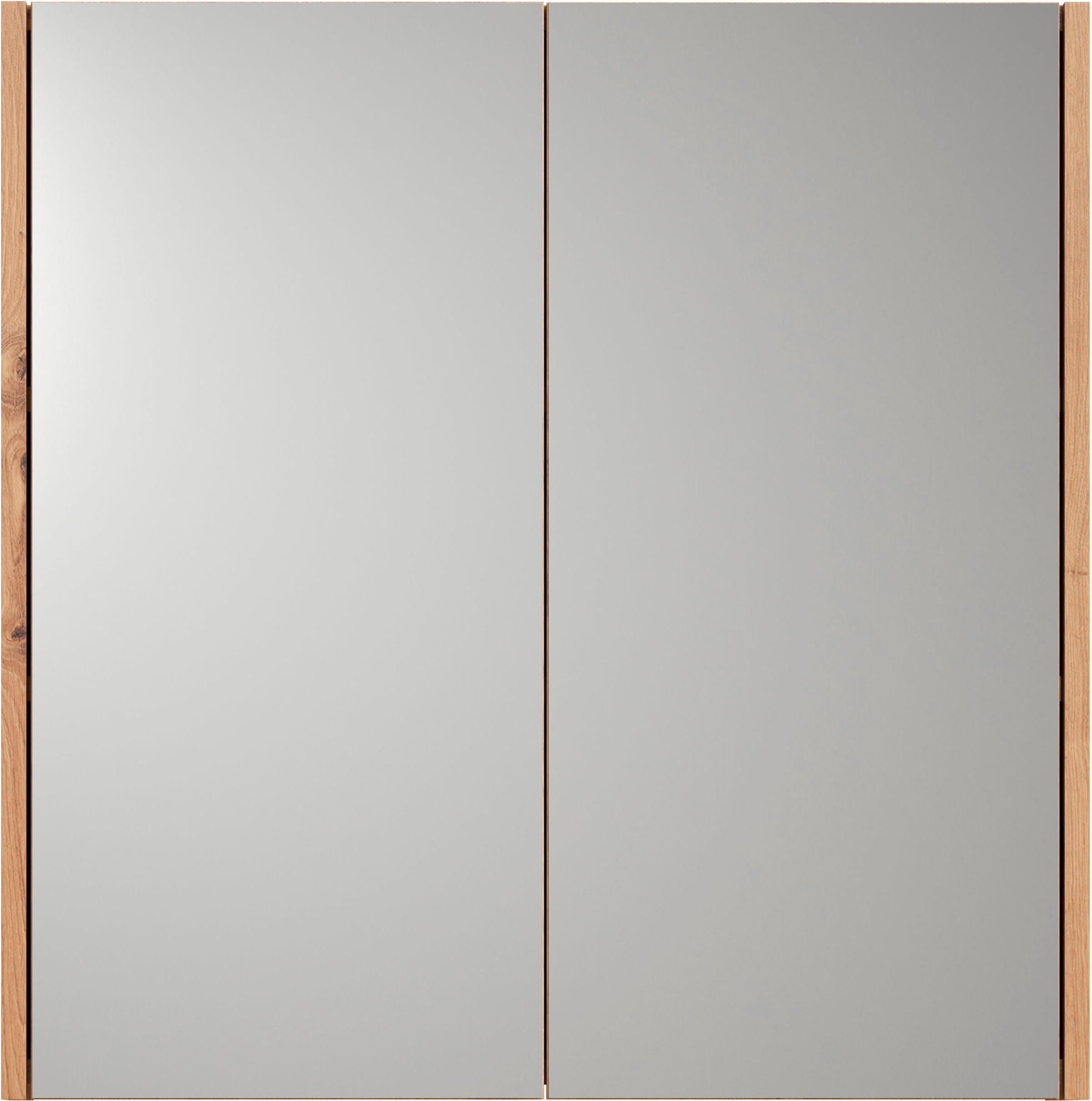 cm, Places Türen, Holzoptik (1 | weiß 2 Style Breite 69 matt, / Einlegeböden, Spiegelschrank braune 2 St.), of BAUR »Tarragona«,