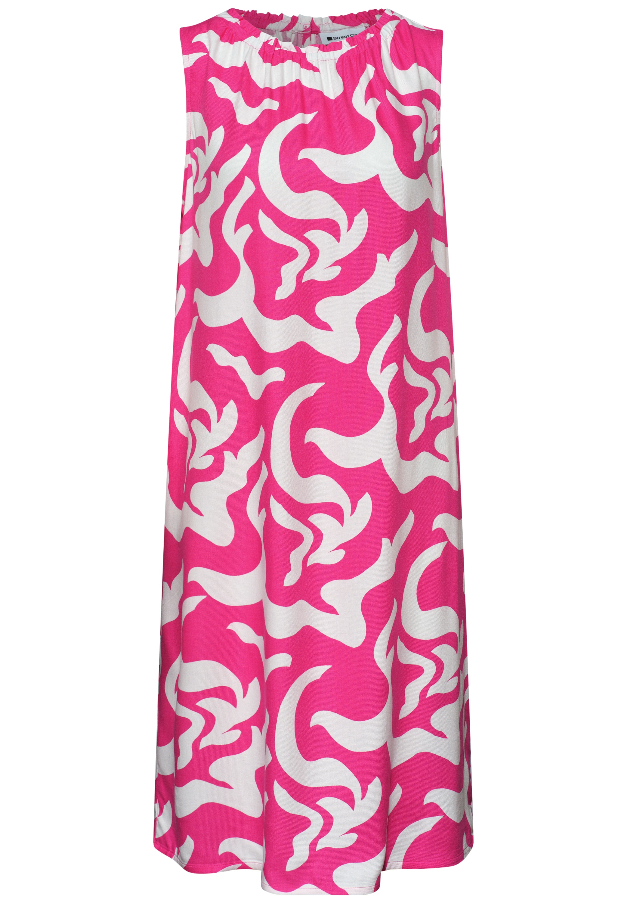 STREET ONE Midikleid Ohne Taschen aus Viskose