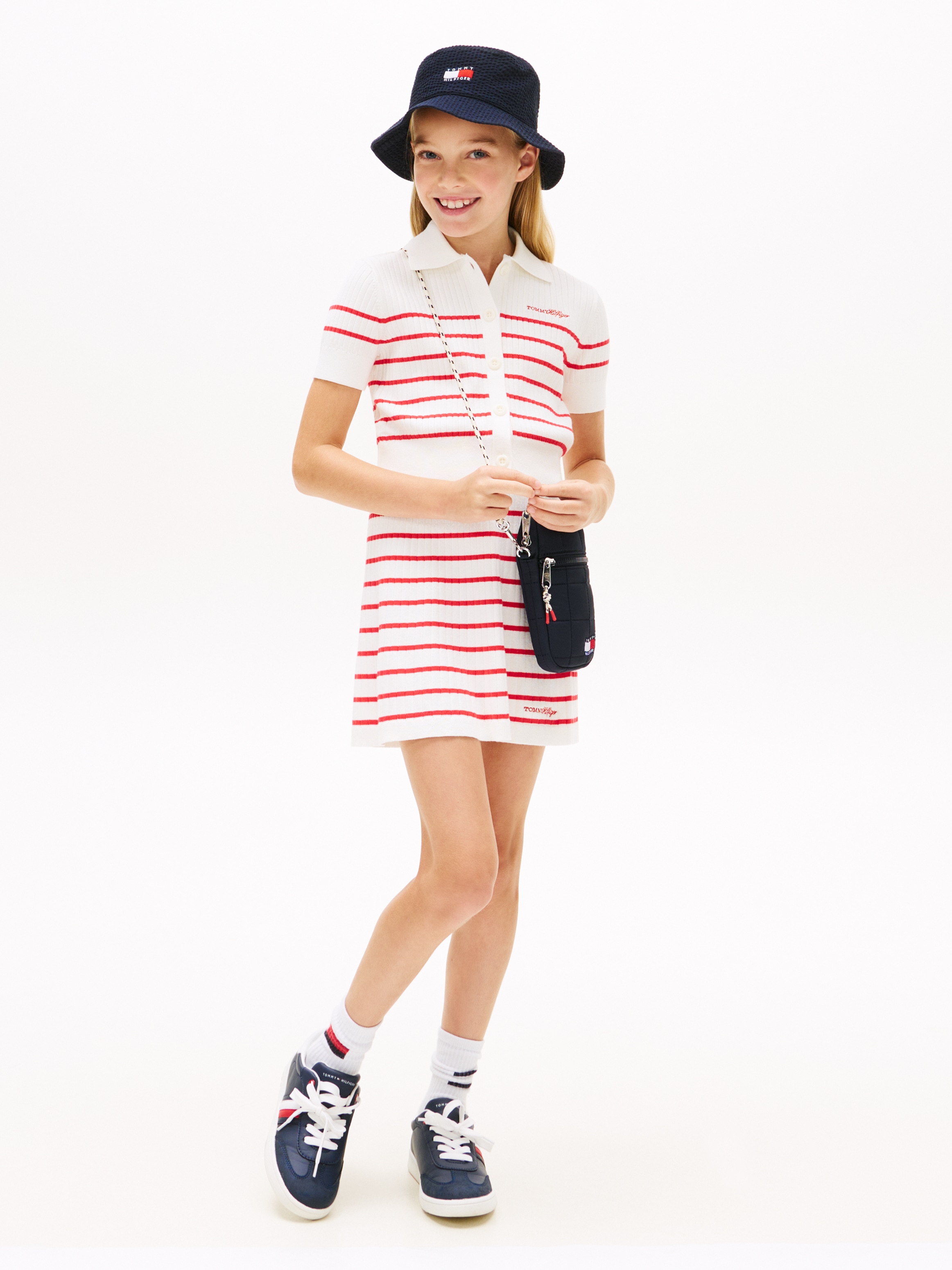 Tommy Hilfiger Sweatrock »SWEATER RIB SKIRT« Kinder bis 16 Jahre, regular fit