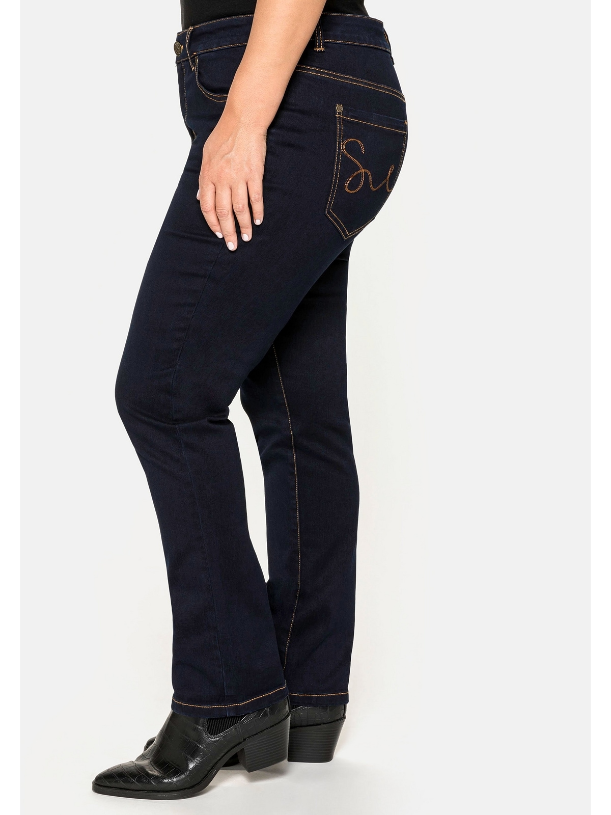 Sheego Stretch-Jeans »Große Größen«, im BAUR | 5-Pocket-Stil bestellen