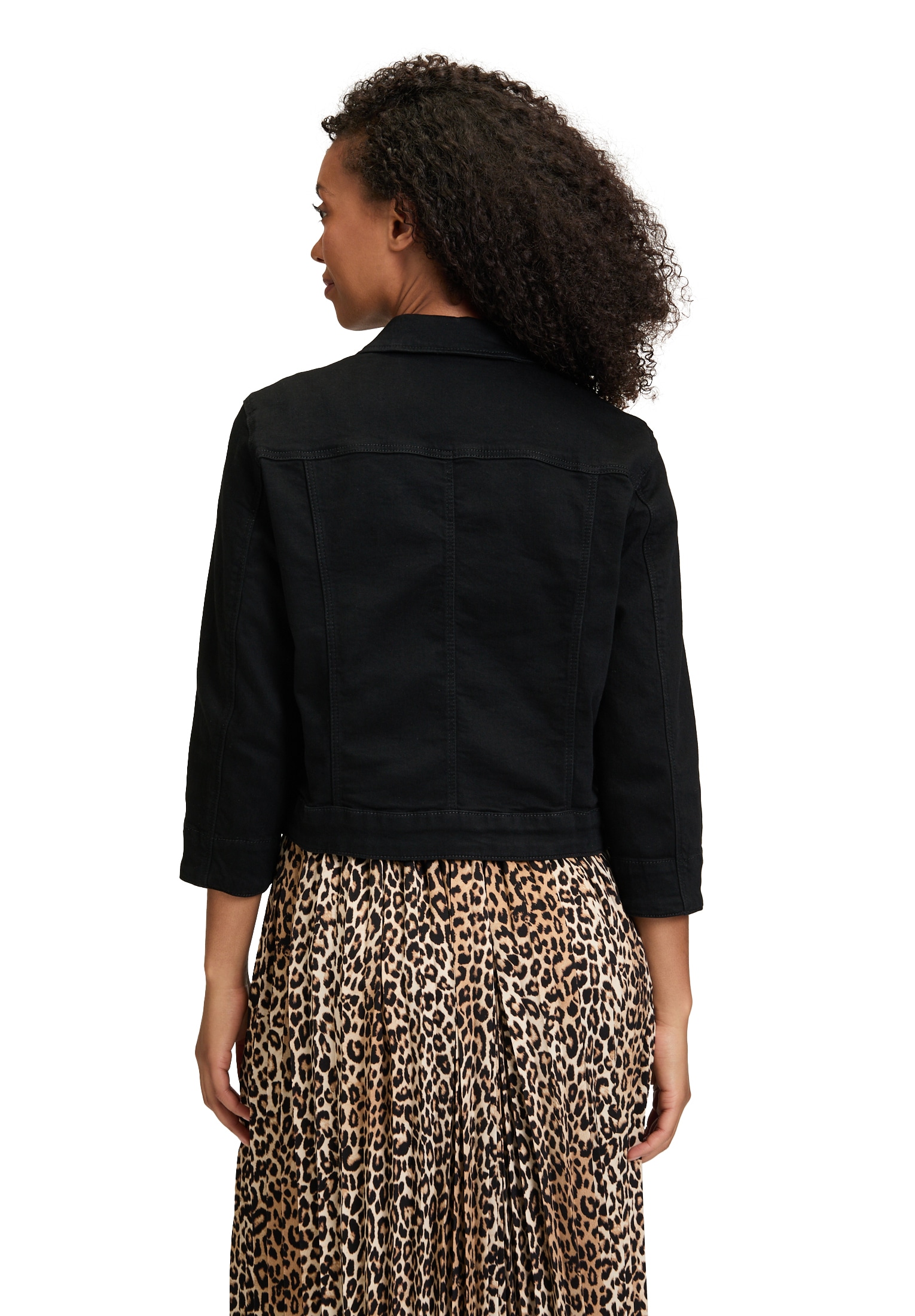 Betty Barclay Jackenblazer »Betty Barclay Jeansjacke mit 3/4 Arm«, Material