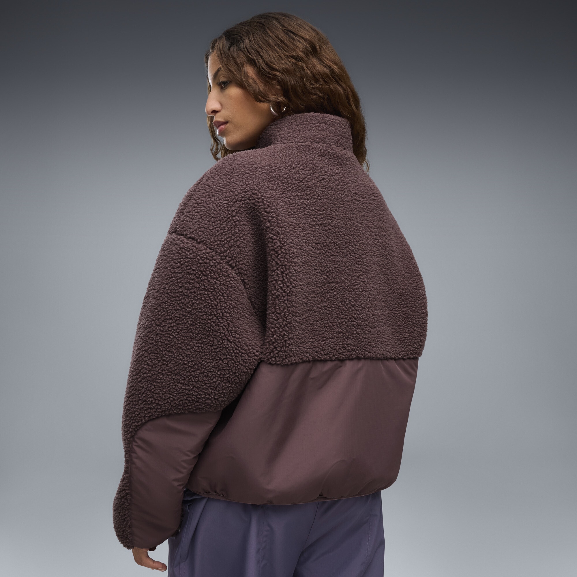 PUMA Funktionsweste »RE:FIBRE Fleece Relaxed Jacke Damen«