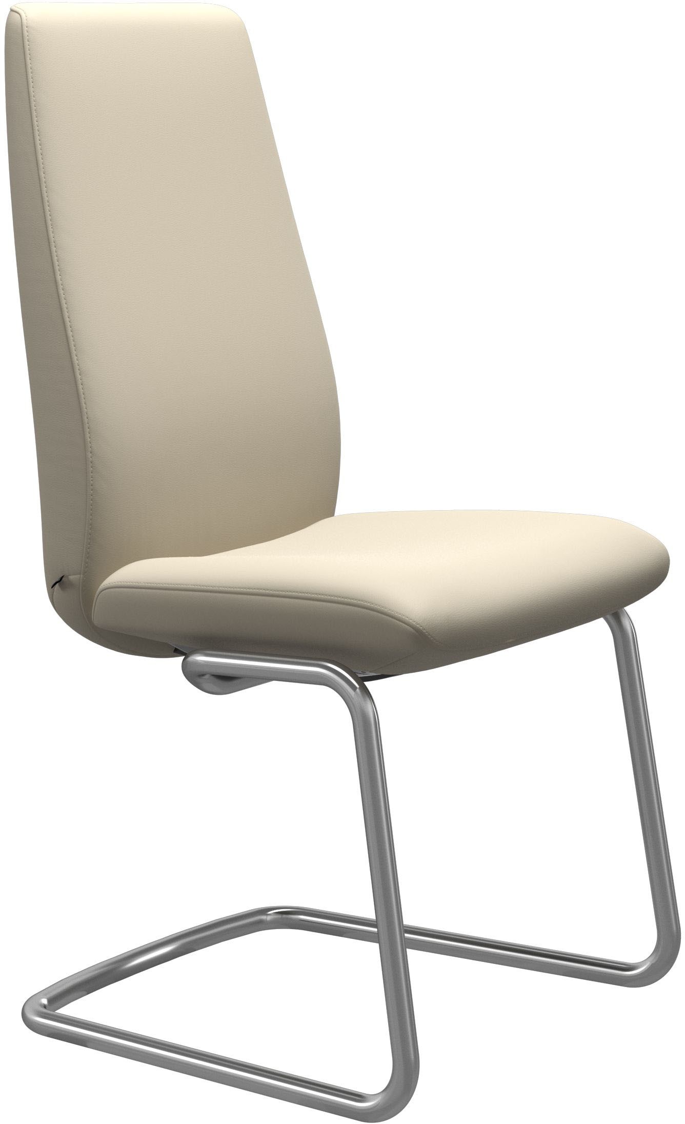 Stressless Polsterstuhl "Laurel", Leder BATICK, High Back, Größe L, mit Beinen aus Stahl in Chrom glänzend