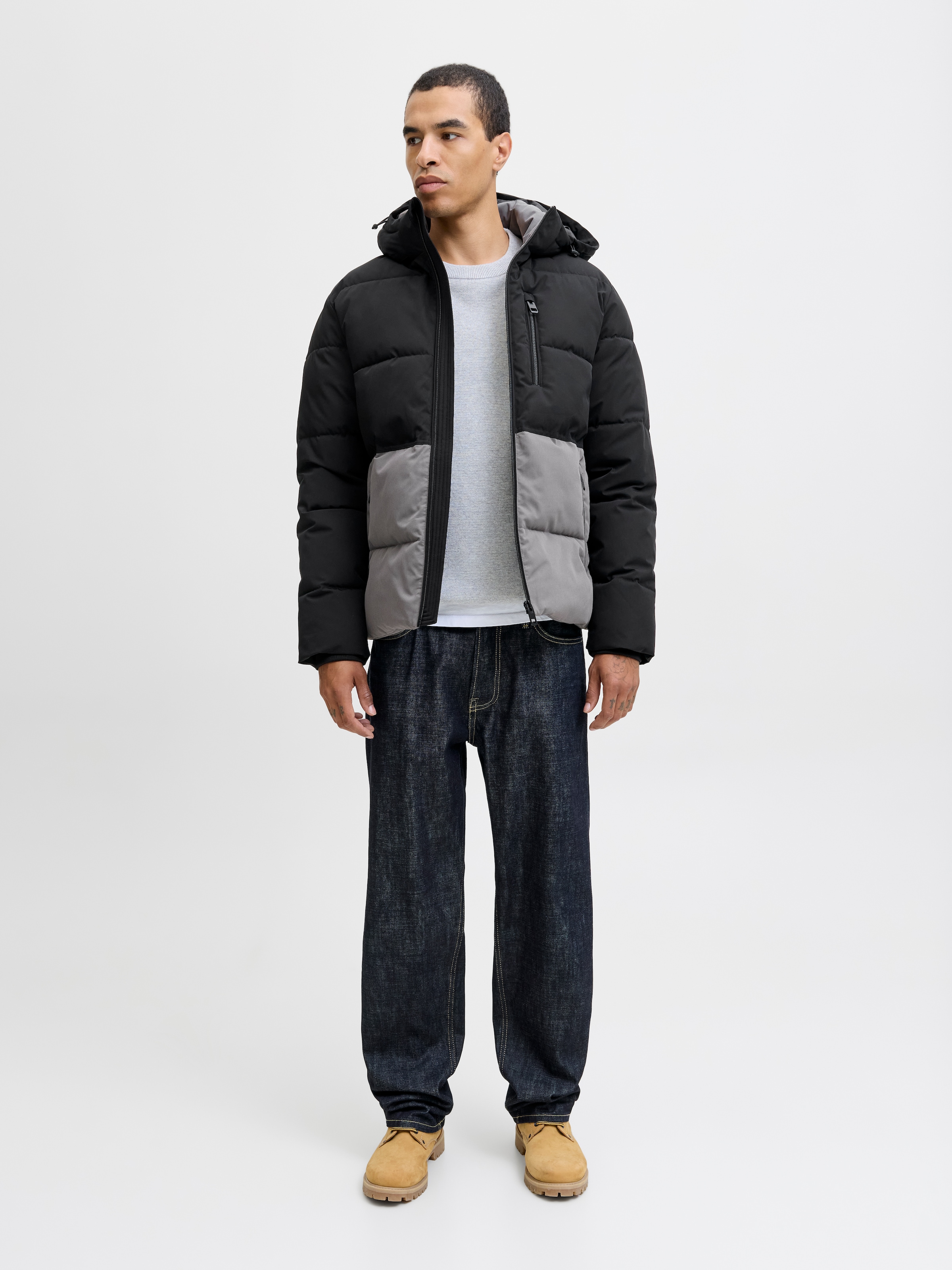Jack & Jones Steppjacke »JJEOWEN PUFFER SN«, mit Kapuze