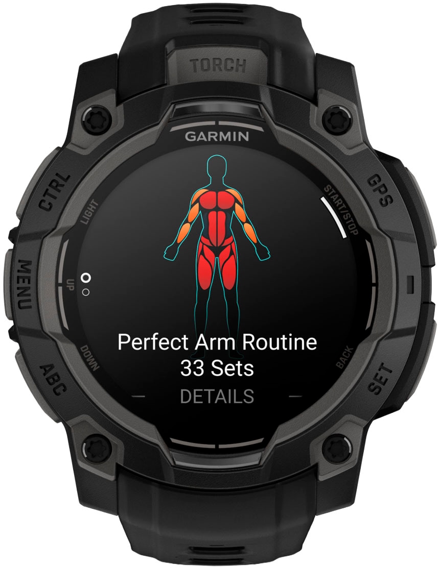 Garmin Smartwatch »Instinct 3 AMOLED«(45/ 1,2 ″) Garmin