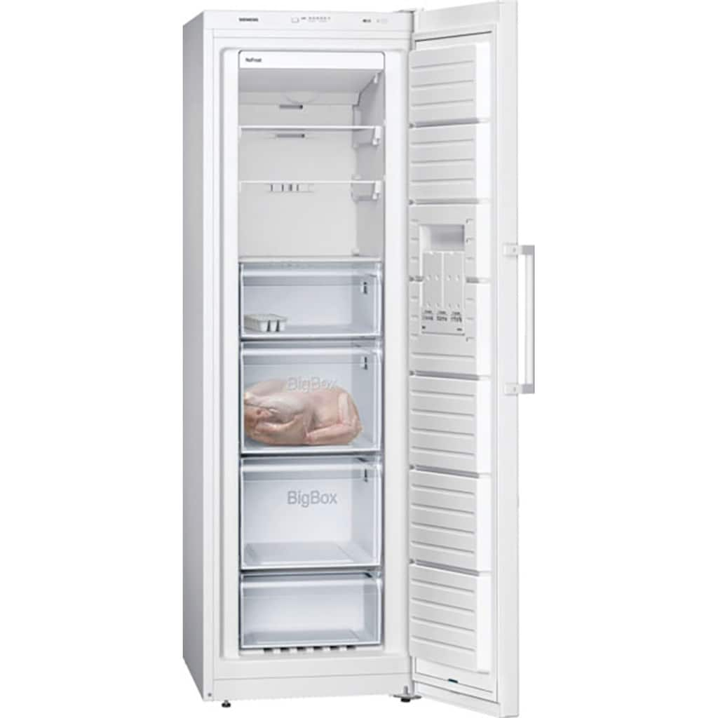 SIEMENS Gefrierschrank »GS36NVWEP«, iQ300, 186 cm hoch, 60 cm breit