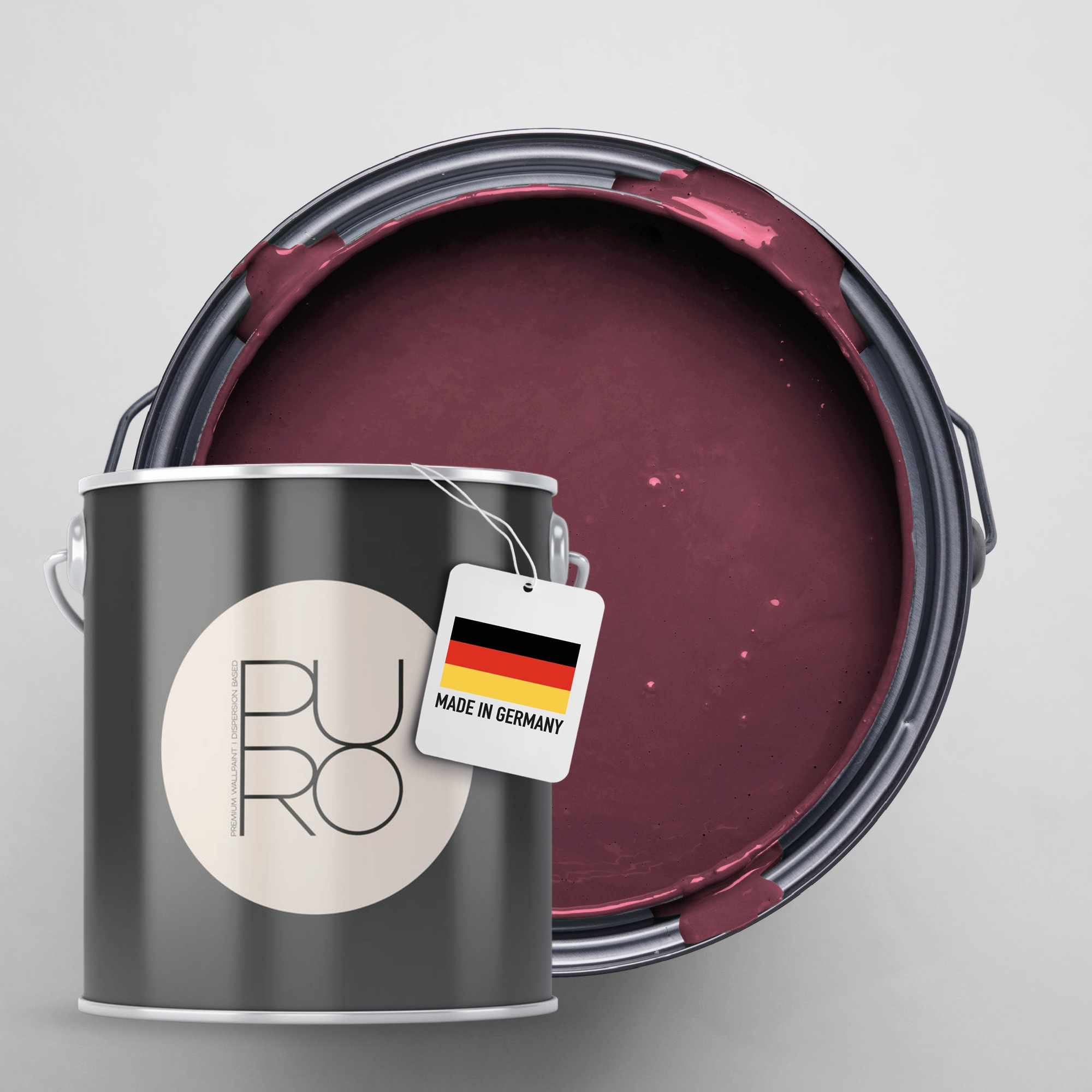A.S. Création Wandfarbe "Premium Innenwandfarbe PURO Tuchmatt lovely rose" ideal für Wohnzimmer, Schlafzimmer, Flur und Küche, Farbwelt Rosa