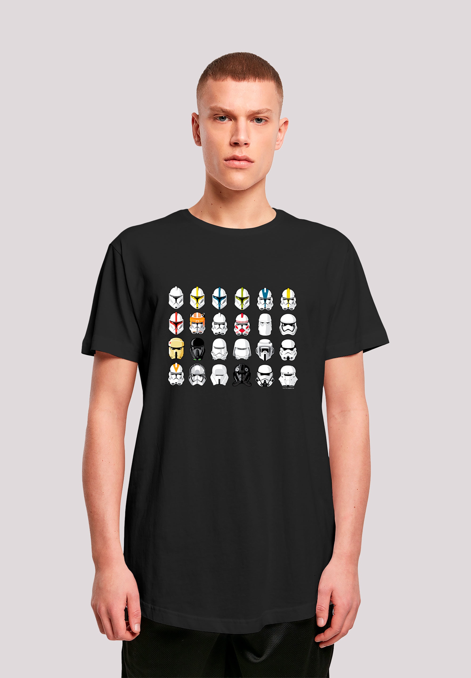 F4NT4STIC T-Shirt »Star Wars Stormtrooper Piloten Helme Krieg der Sterne«,  Print ▷ bestellen | BAUR