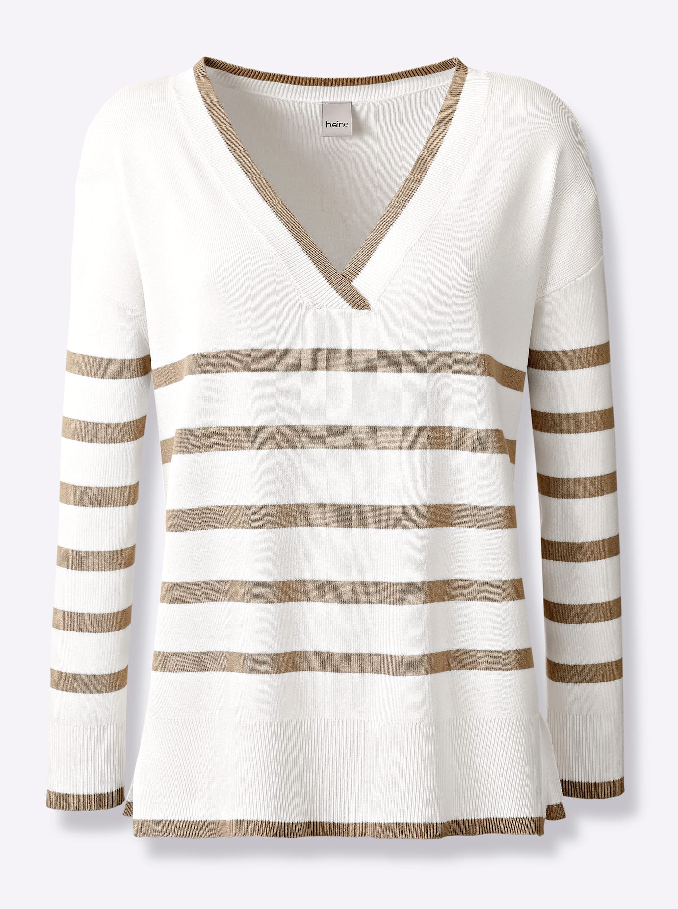 Thumbnail - heine V-Ausschnitt-Pullover "Pullover"