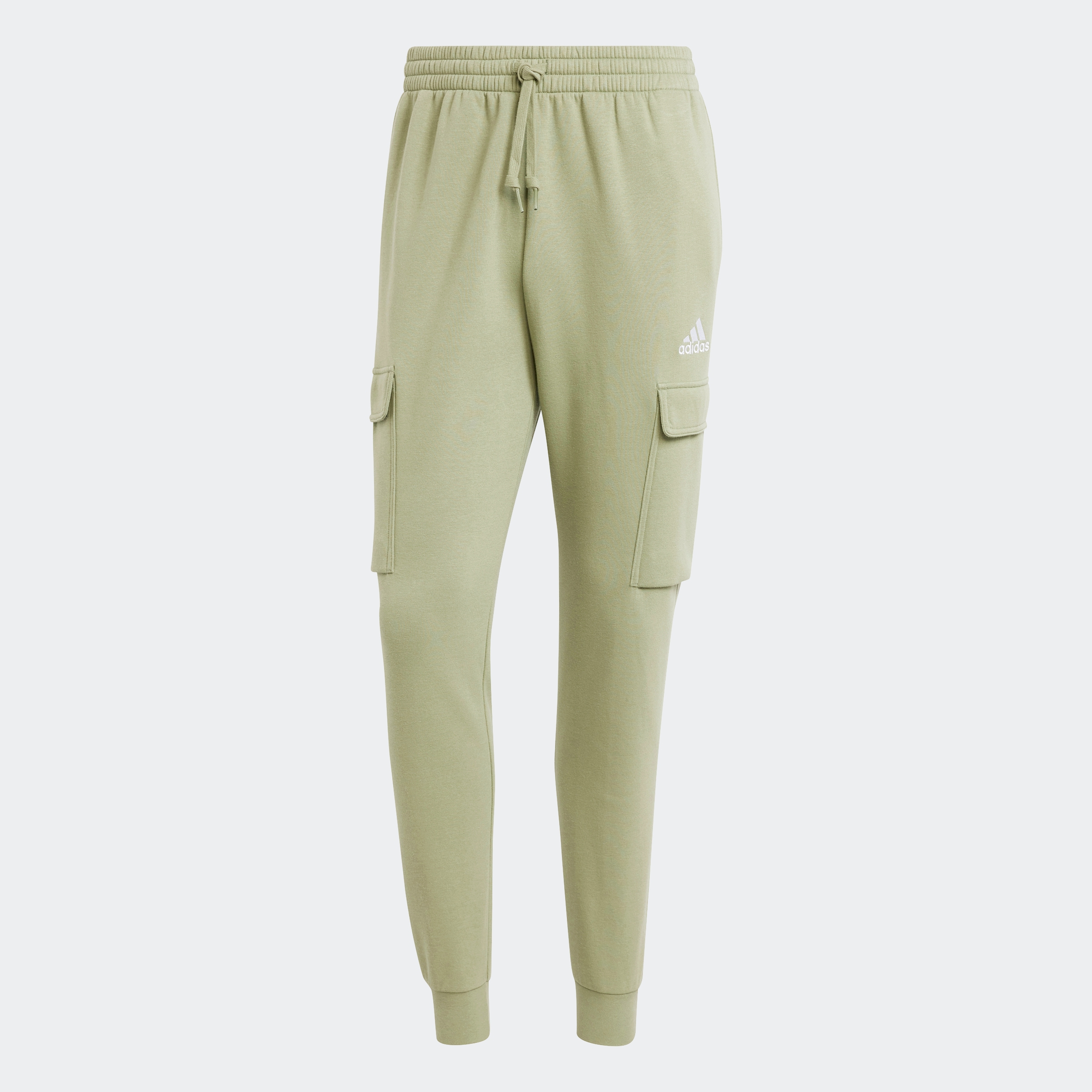 adidas Sportswear Sporthose »ESSENTIALS FLEECE REGULAR TAPERED CARGOHOSE«, (1 tlg.)