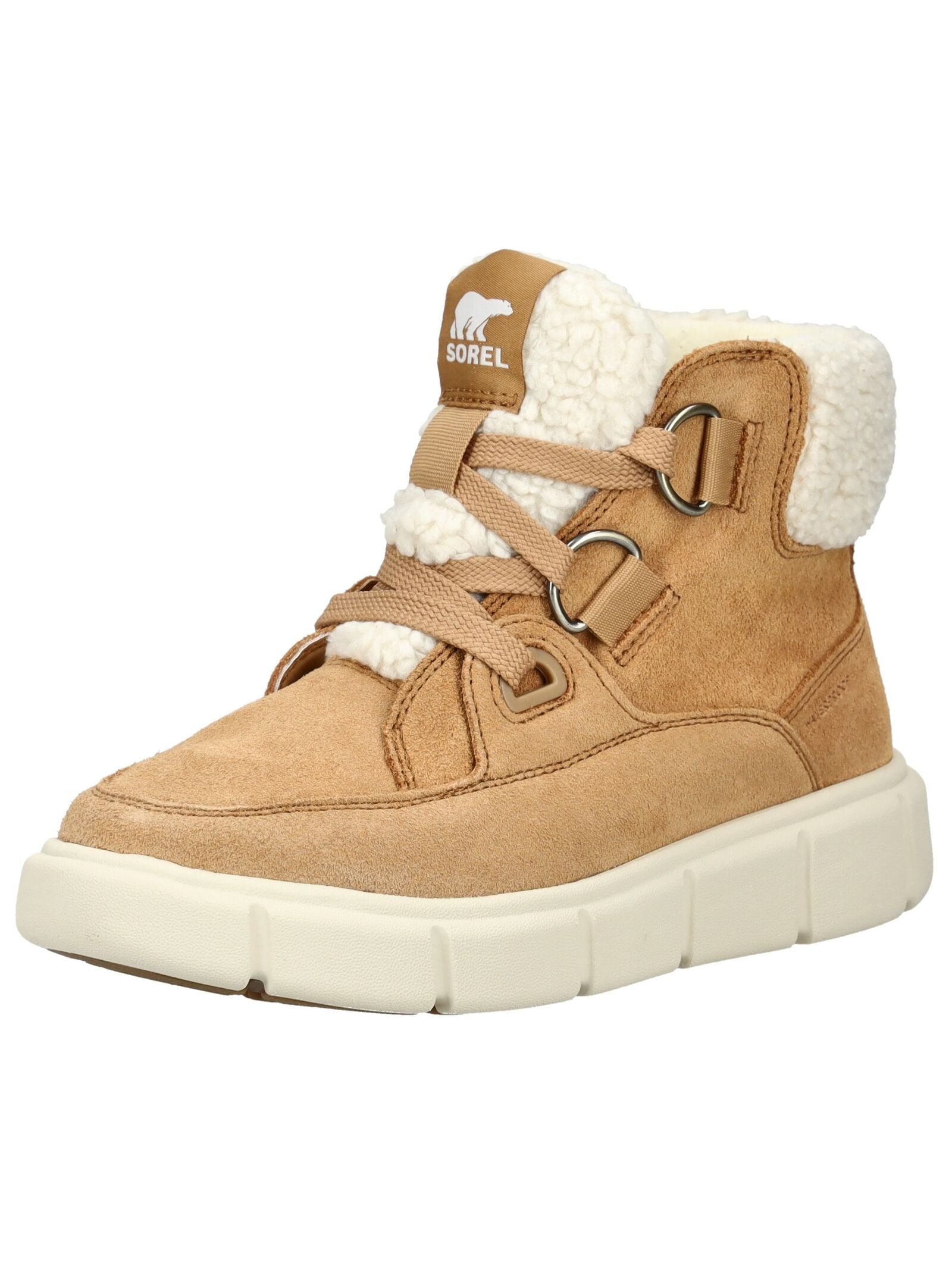 Sorel Schnürstiefelette "Sorel Stiefelette Veloursleder/Textil" günstig online kaufen