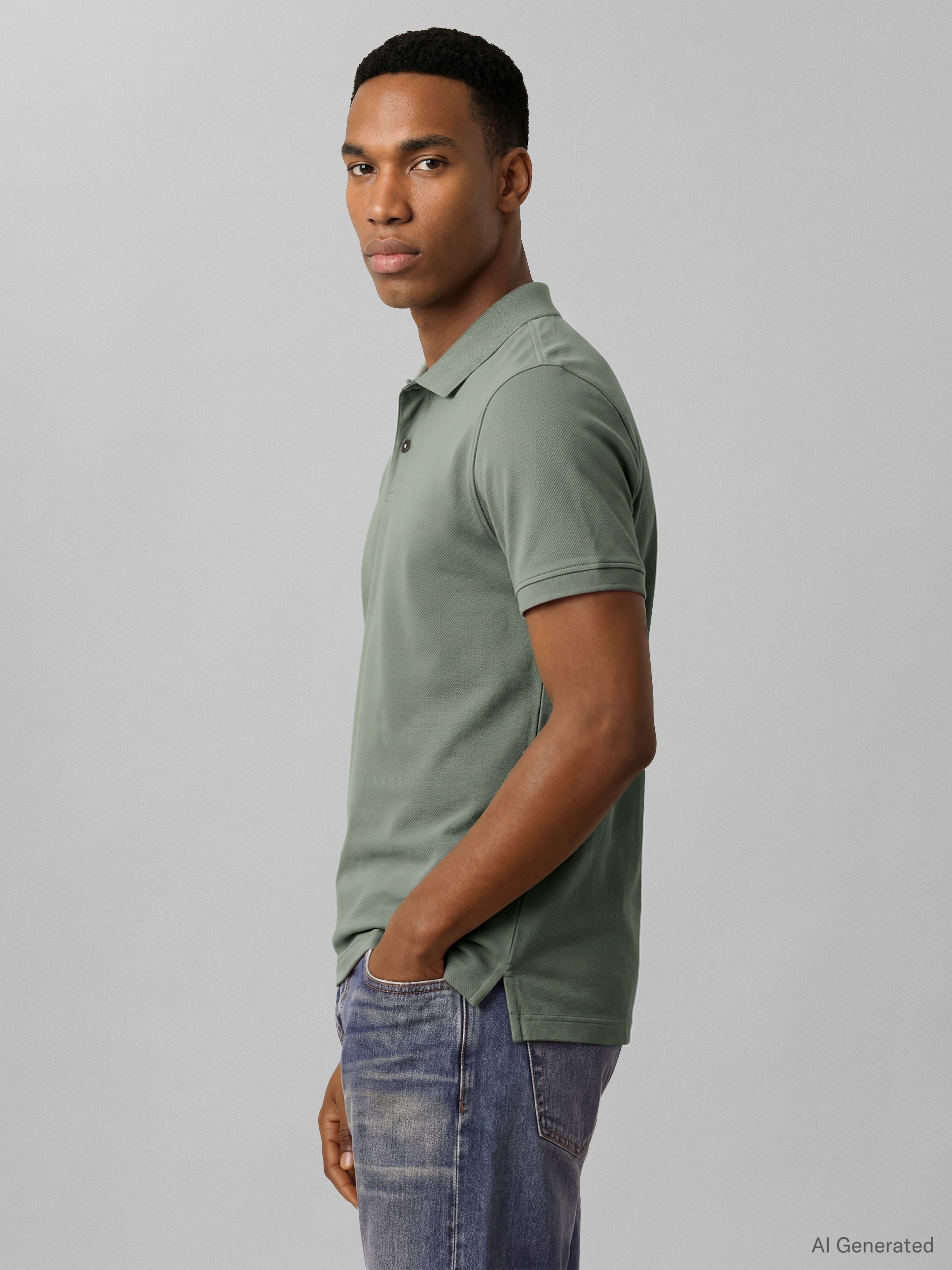 Calvin Klein Poloshirt "SS SLIM REFINED PIQUE POLO" slim fit