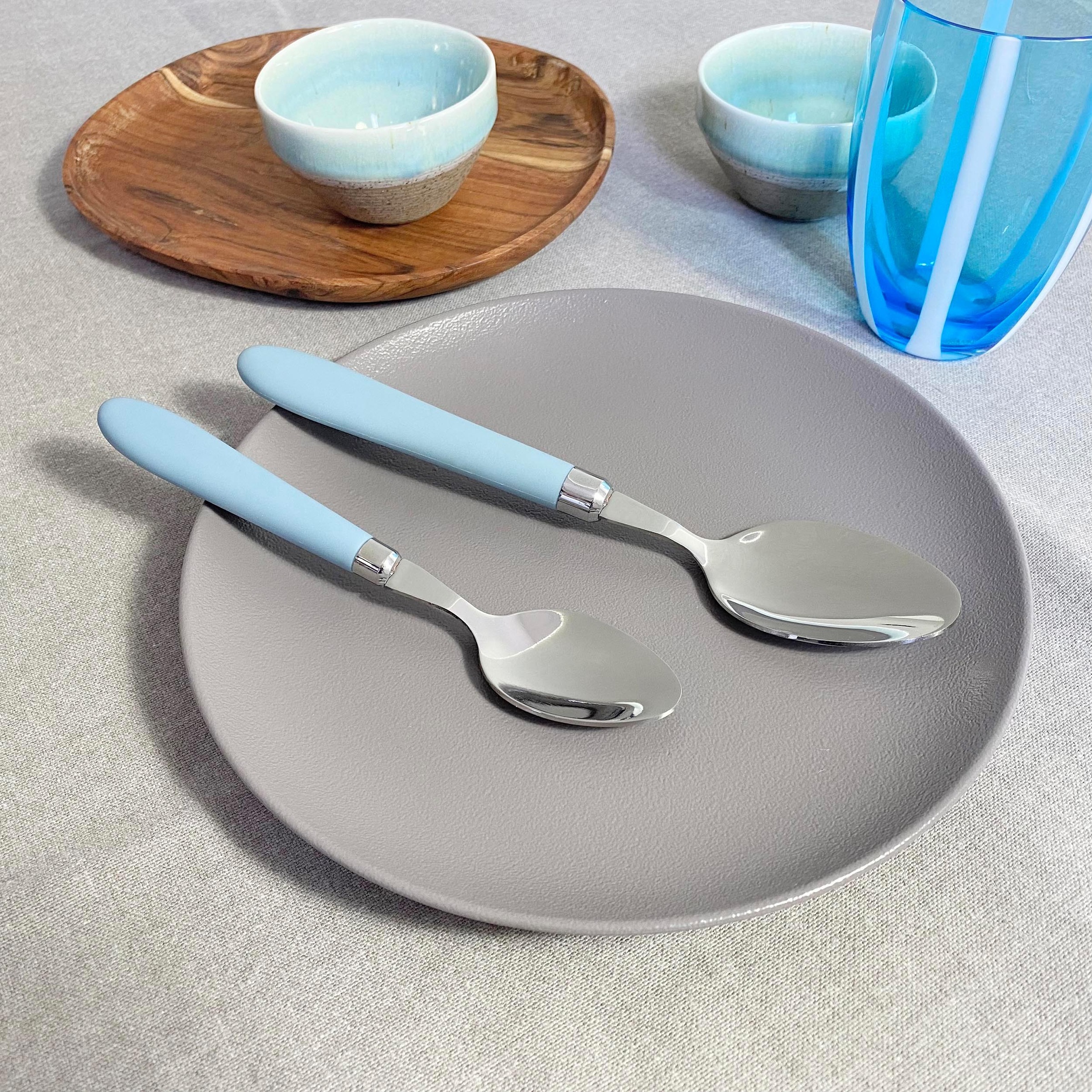 my home Besteck-Set »Celia«, (Set, 30 tlg.), Messer mit Wellenschliff, spülmaschinengeeignet