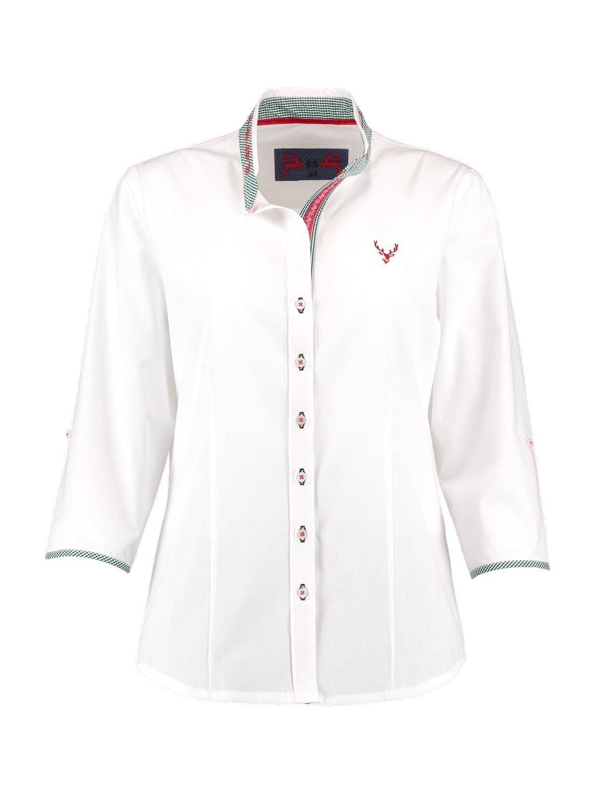 OS-Trachten Trachtenbluse "Trachtenbluse 450004-3684"