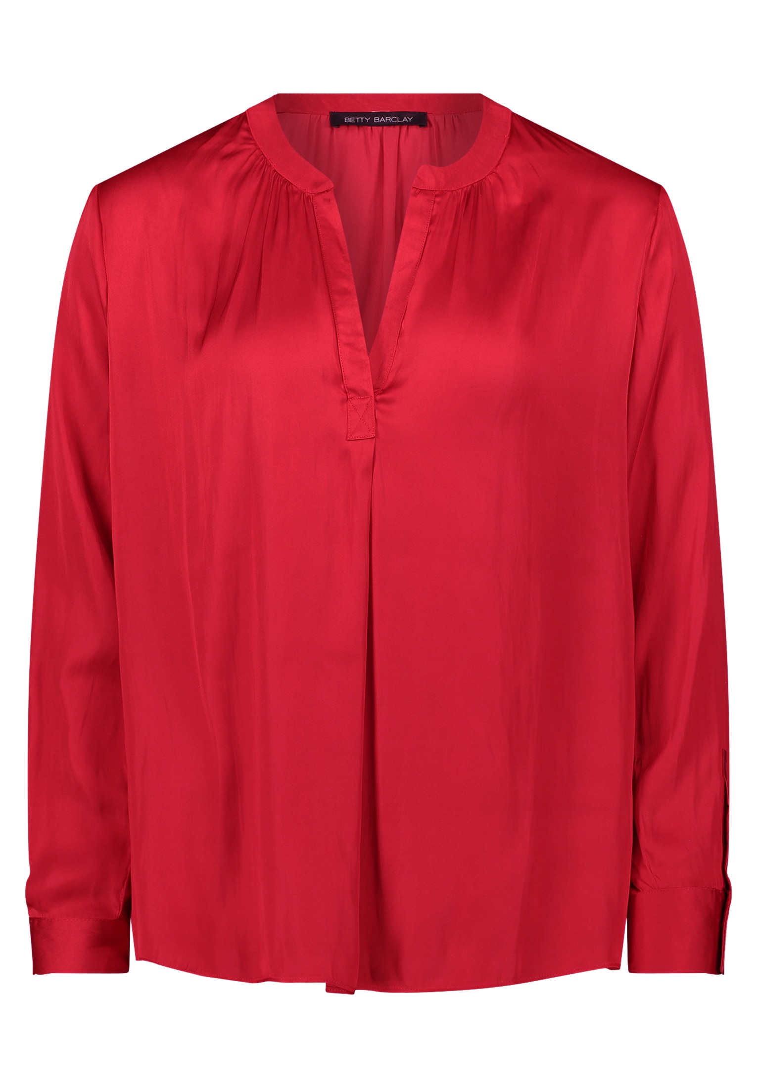 Betty Barclay Satinbluse »Betty Barclay Damen Satin-Bluse langarm«