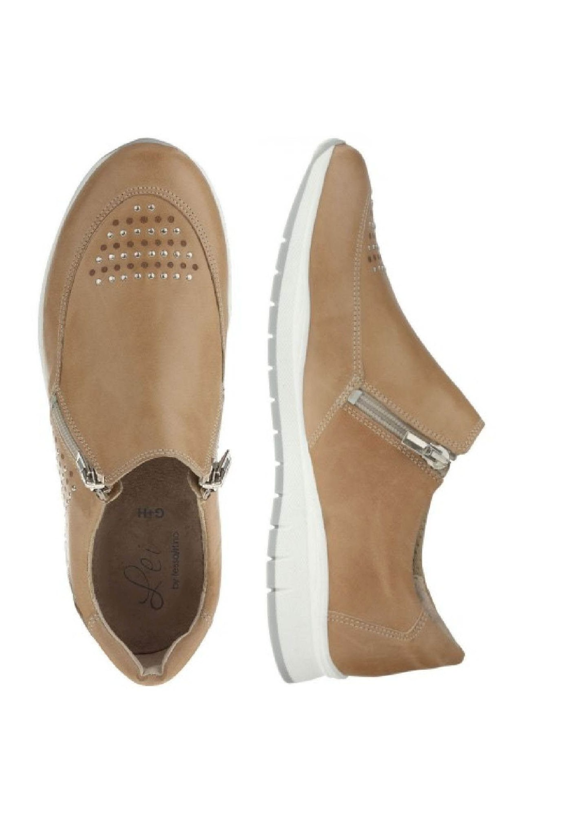 Lei by tessamino Slipper »Teresa«, mit auffälligen Metall-Nieten