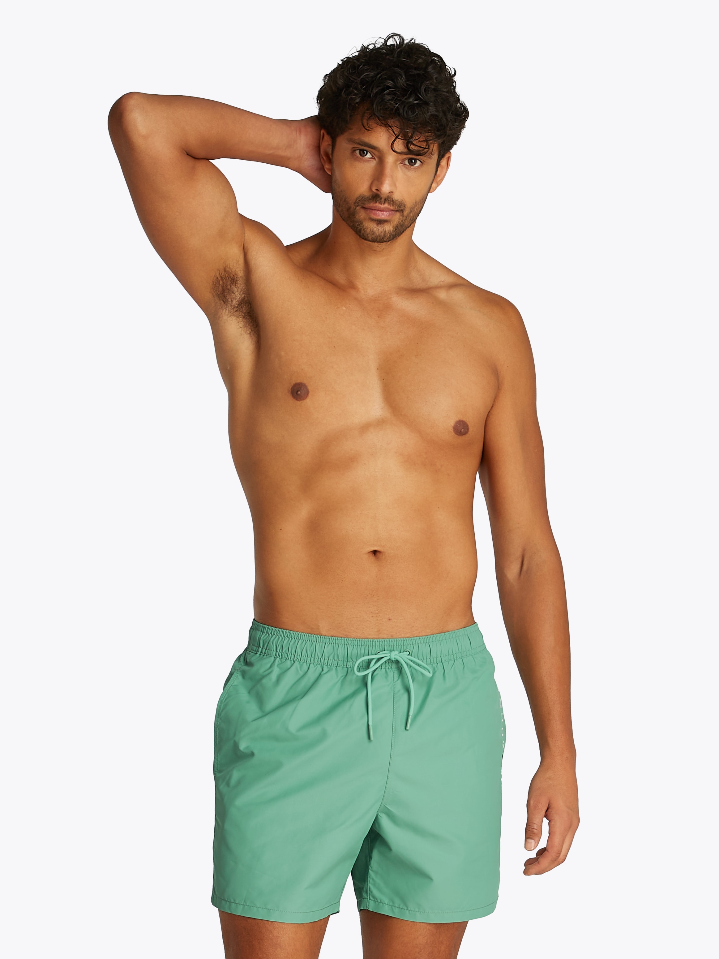 Tommy Hilfiger Swimwear Badeshorts "MEDIUM DRAWSTRING", mit Logostickerei a günstig online kaufen