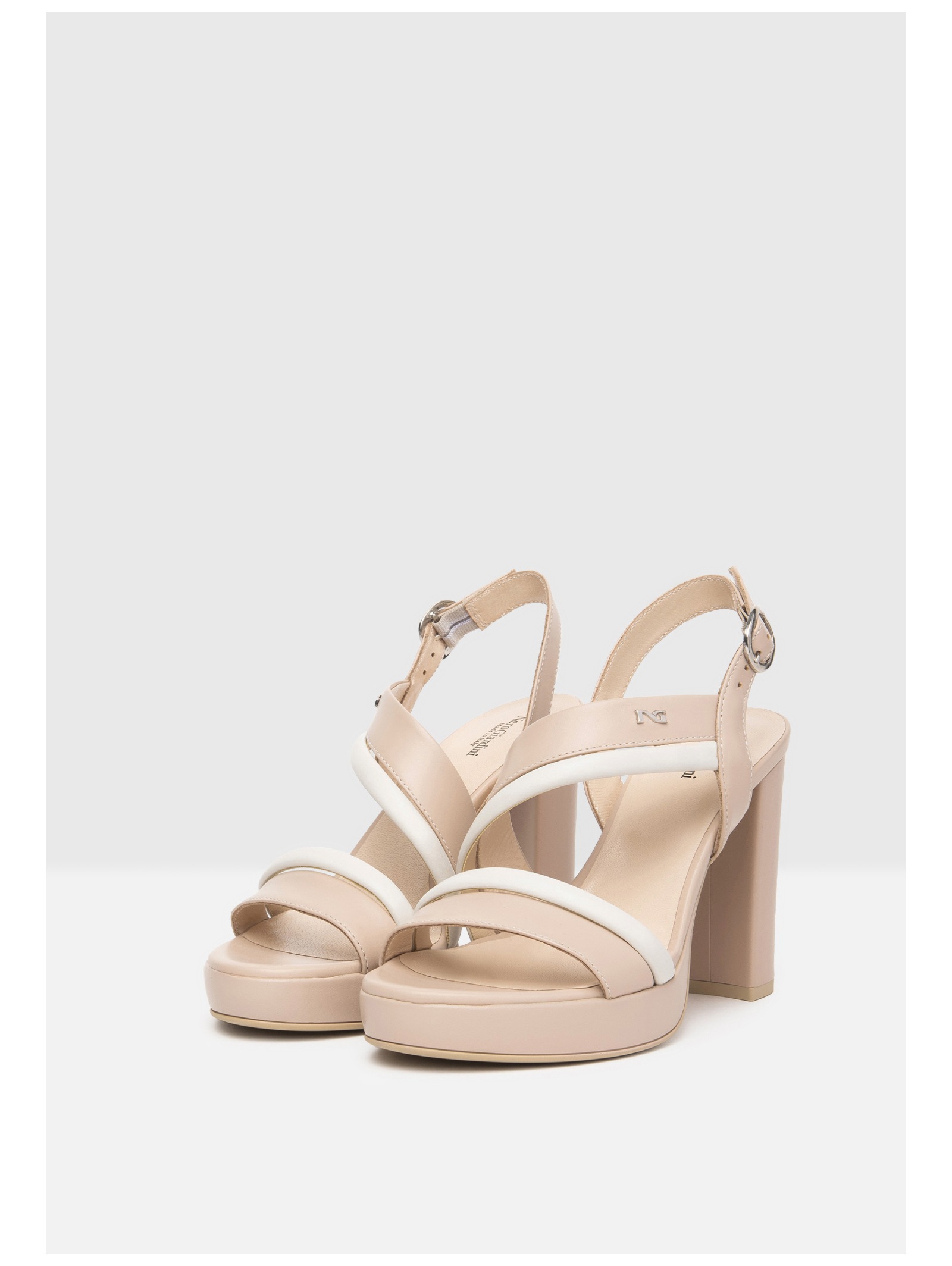 Nero Giardini High-Heel-Sandalette »Nero Giardini Sandalen Leder«