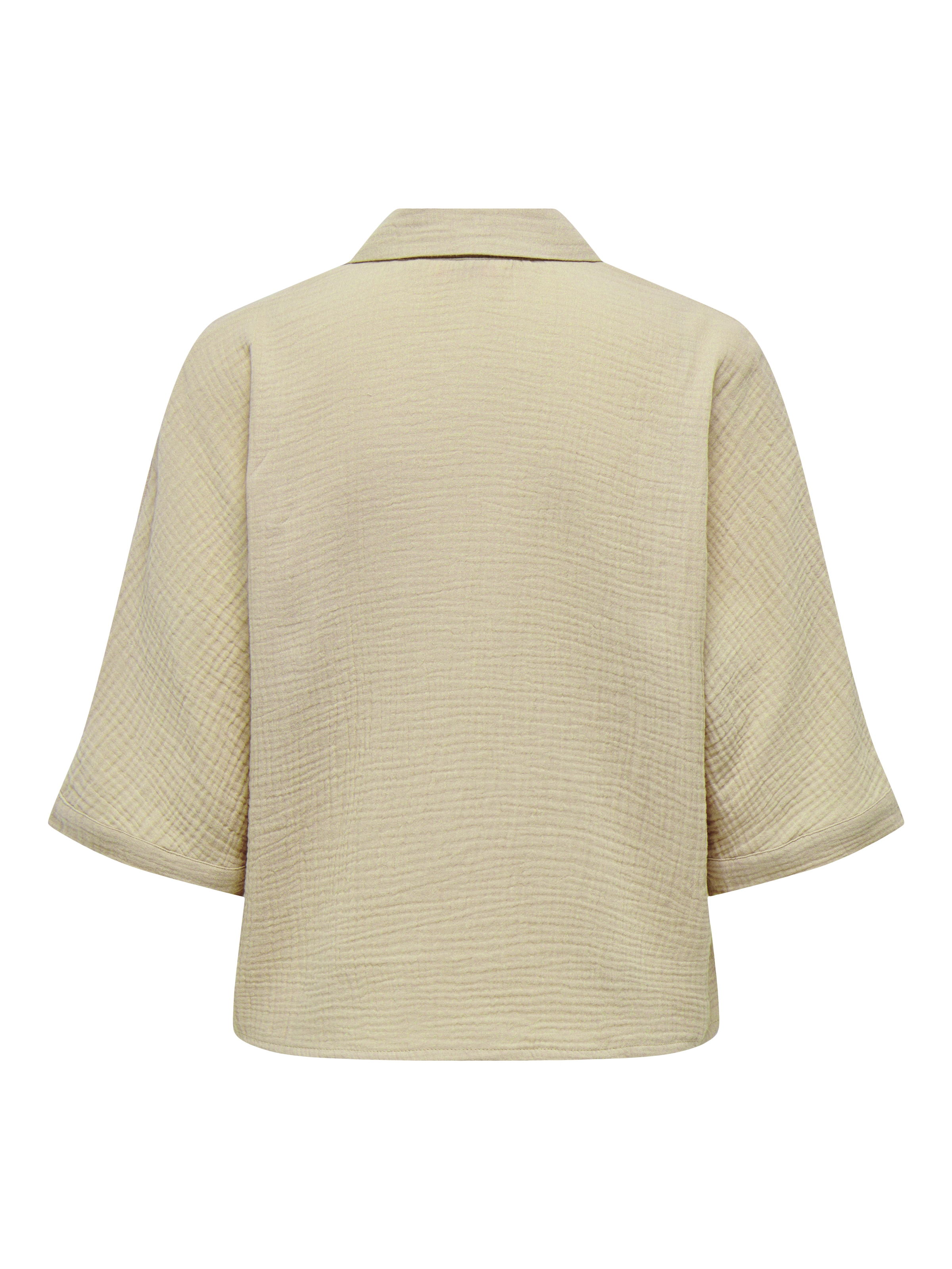 ONLY Kurzarmbluse »ONLTHYRA LIFE SS SHIRT NOOS WVN«