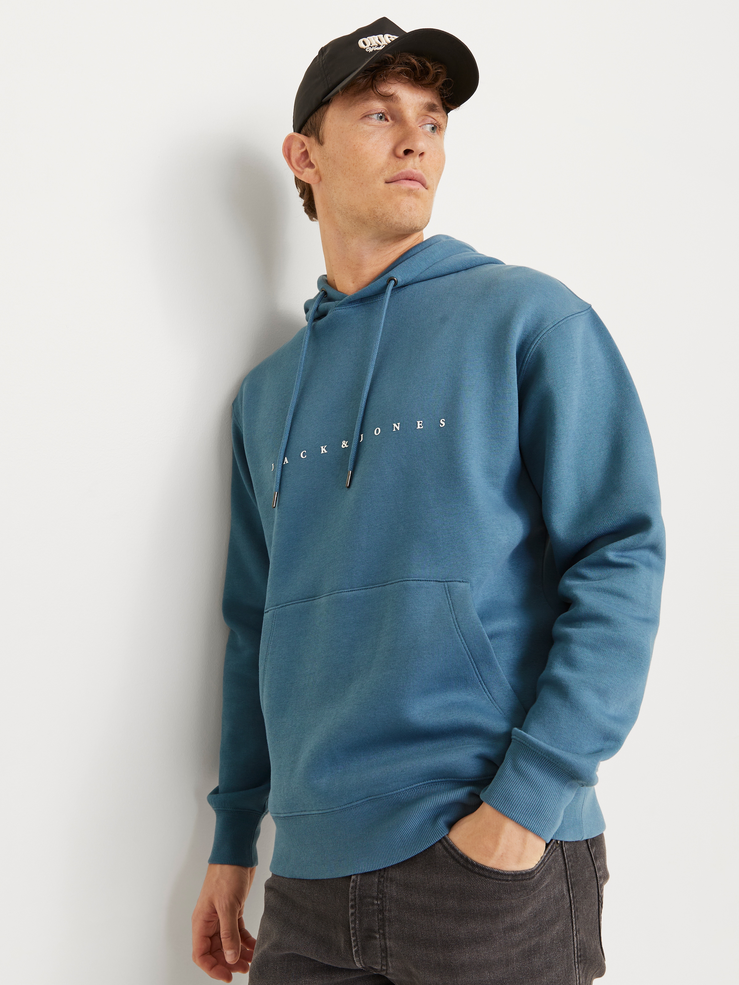 Jack & Jones Kapuzensweatshirt "JJESTAR JJ SWEAT HOOD NOOS", mit Logo Print günstig online kaufen