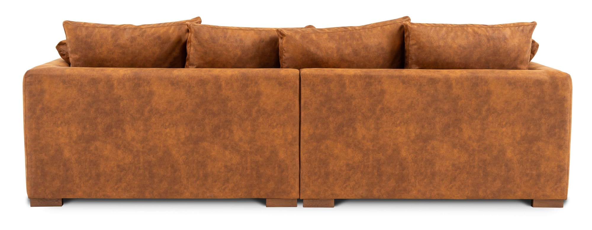 Home affaire Ecksofa »Coray«, Breite 266 cm, extra weich und kuschelig, mit Federn und Daunen