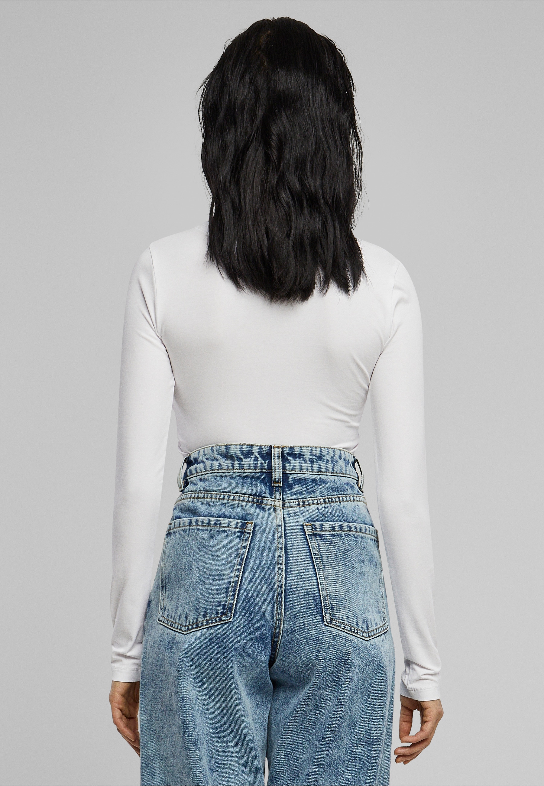 URBAN CLASSICS Body »Urban Classics Damen Ladies Stretch Jersey Longsleeve Body«