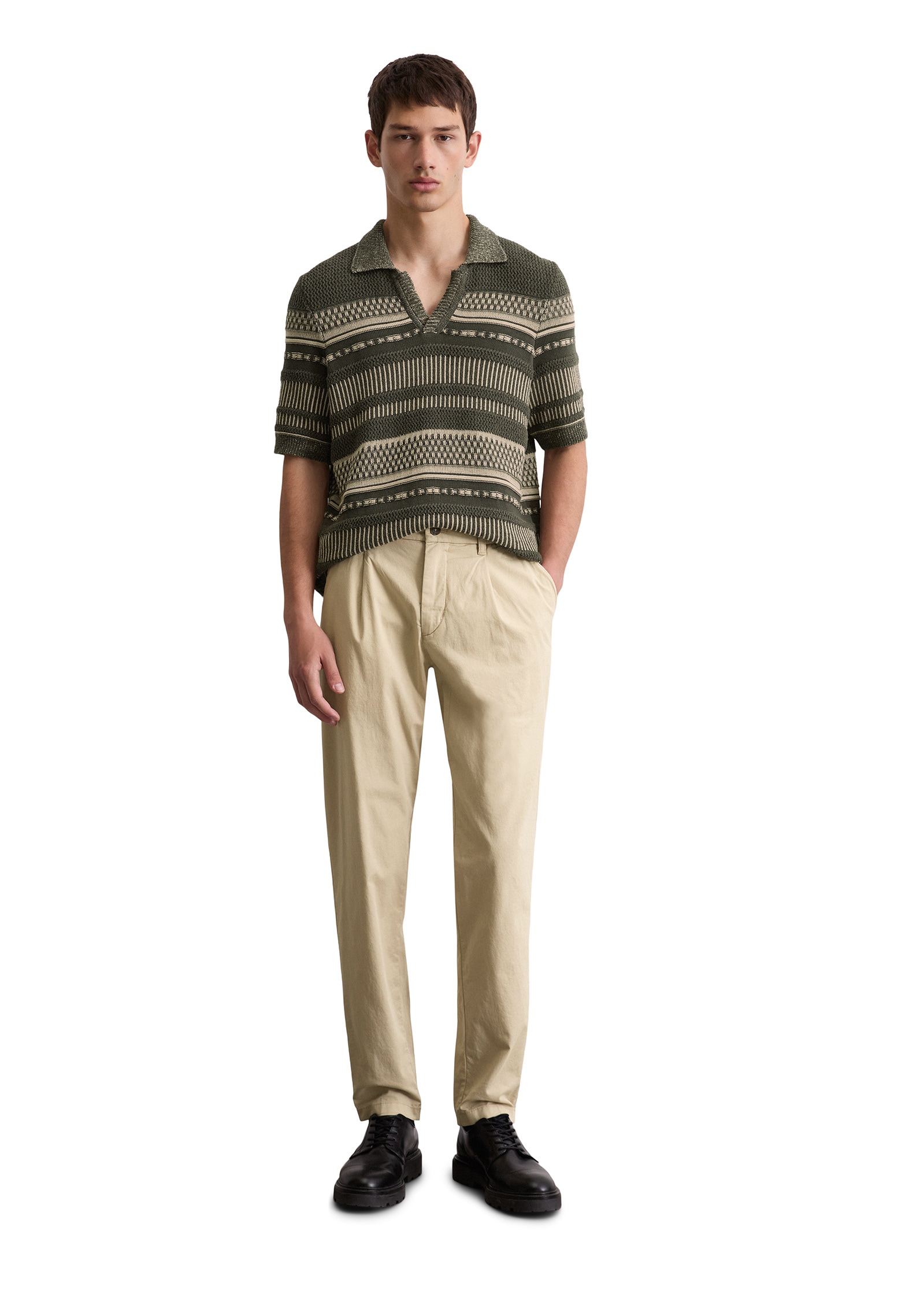 Marc O'Polo Chinohose »aus Bio-Baumwoll-Twill-Stretch«