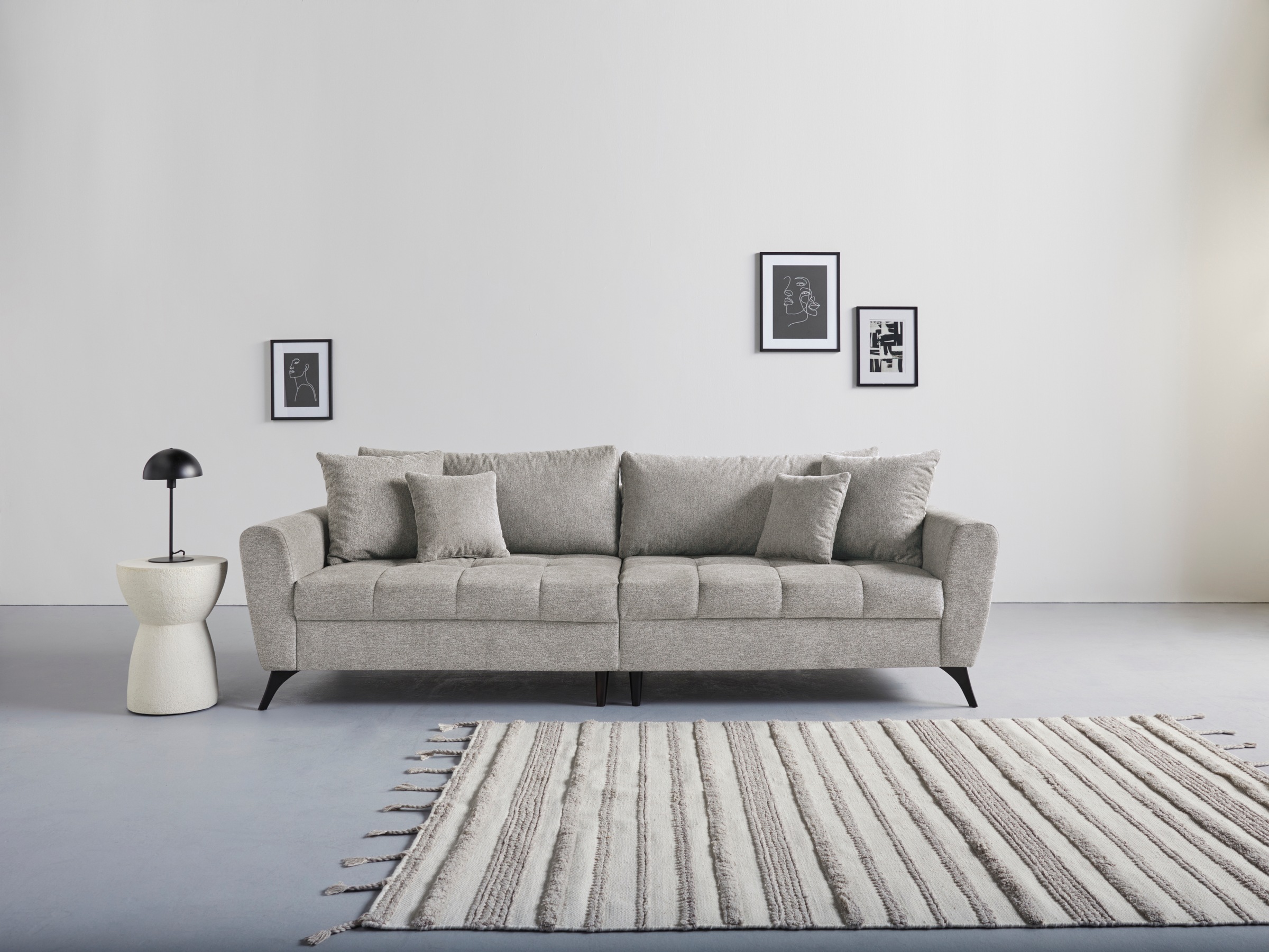 | BAUR INOSIGN bis auch Aqua »Lörby«, Big-Sofa Belastbarkeit mit Sitzplatz, clean-Bezug pro 140kg