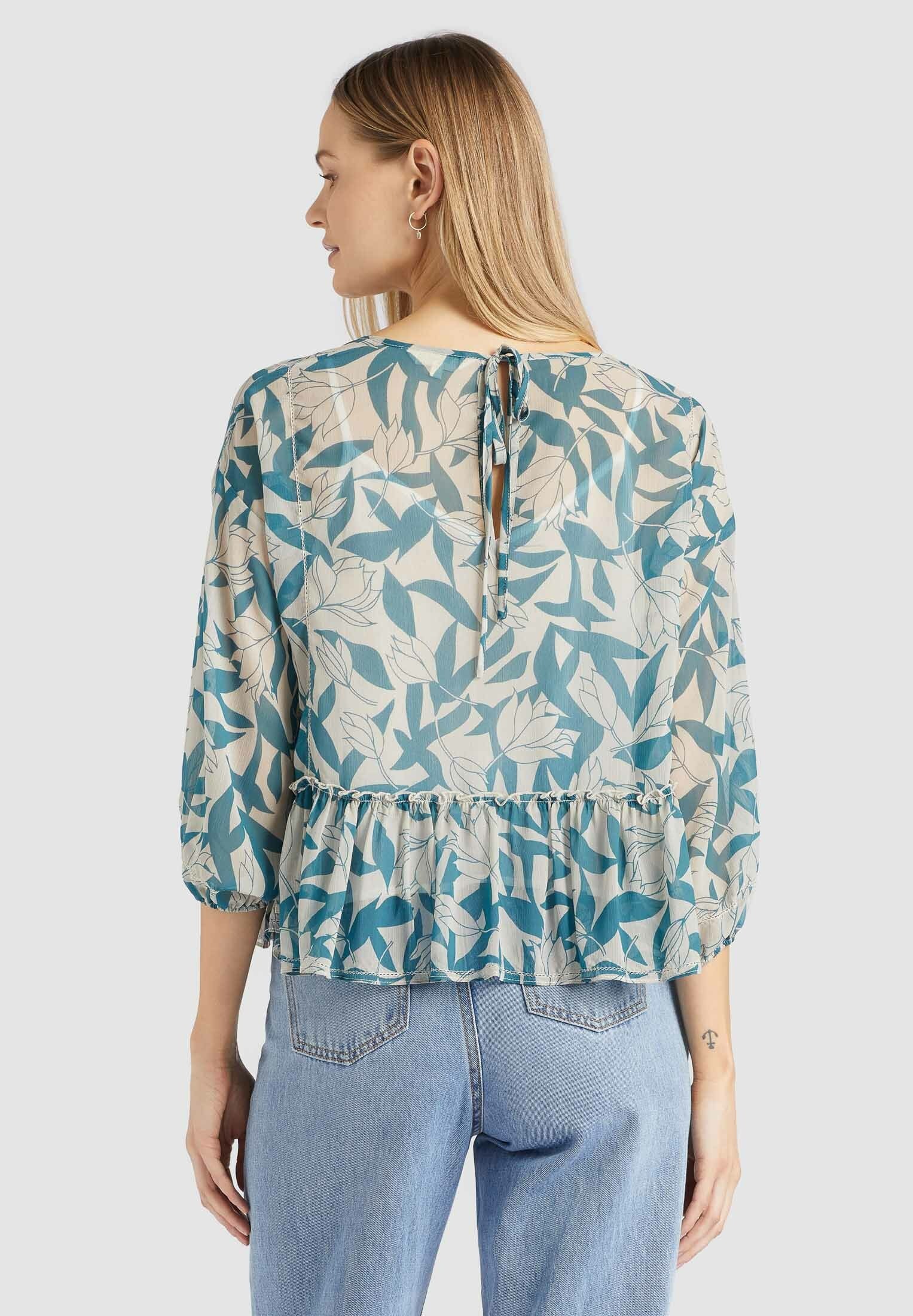 khujo Chiffonbluse »khujo Bluse KLEMENTINA«, mit separatem Trägertop