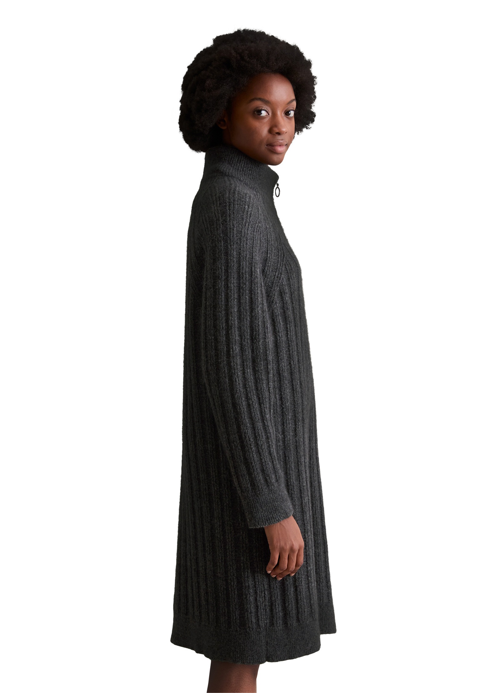 Marc OPolo DENIM Strickkleid "aus edlem Wolle-Alpakawolle-Mix" günstig online kaufen