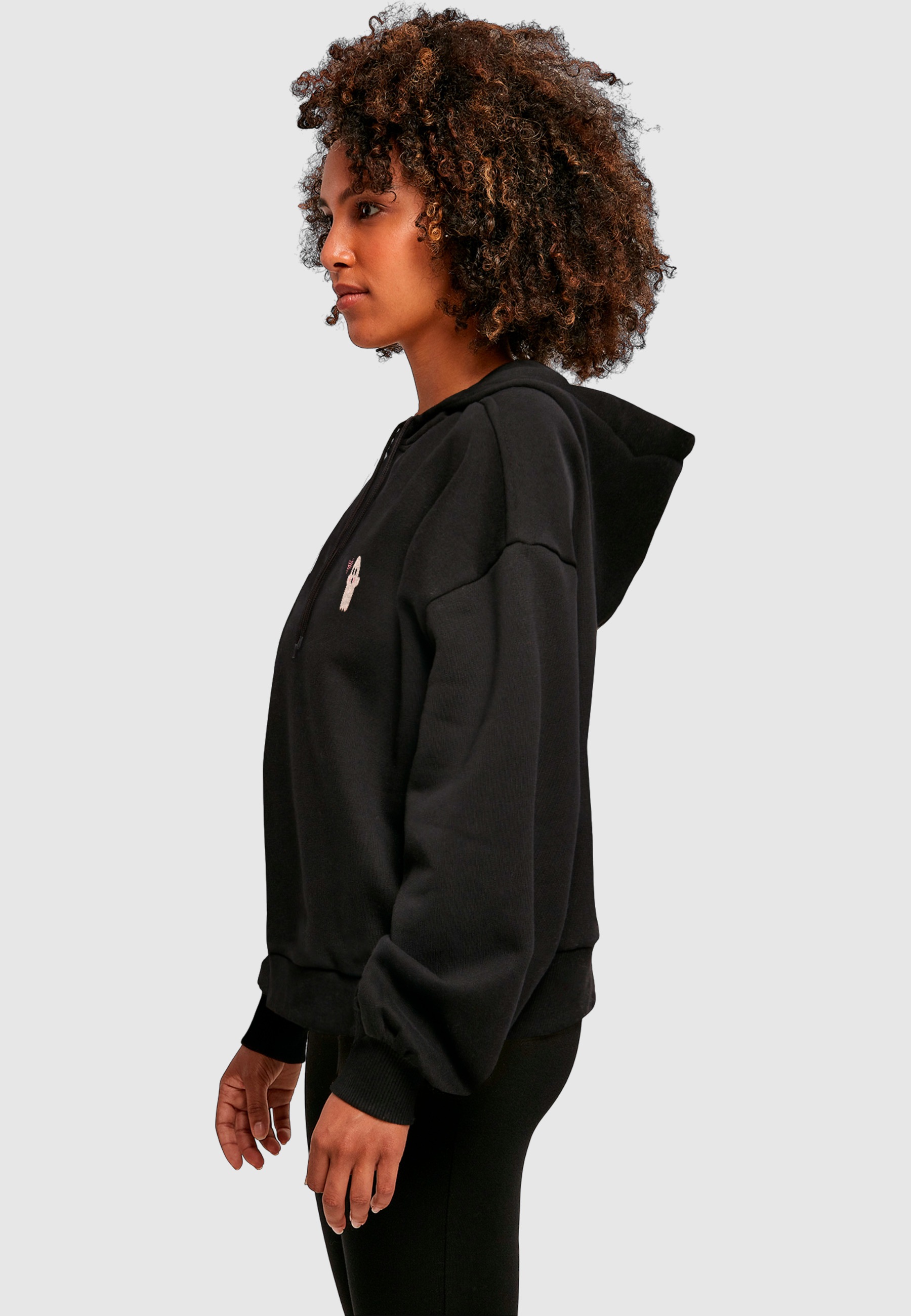 Merchcode Kapuzensweatshirt »Merchcode Ladies Halloween - Boo Ghost Hoody«
