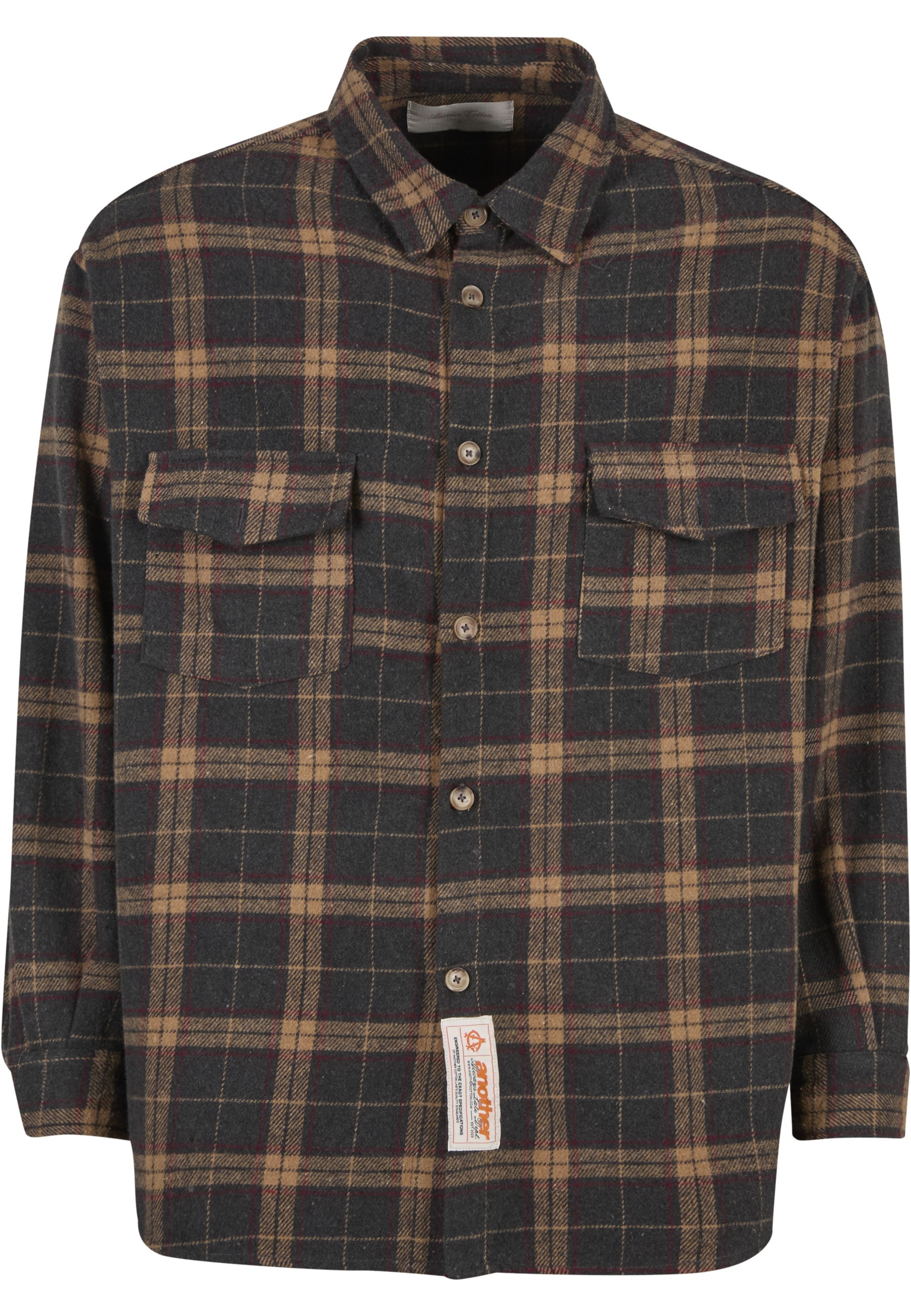 Another Cotton Lab Langarmhemd "Another Cotton Lab Another Flanell Shirt"