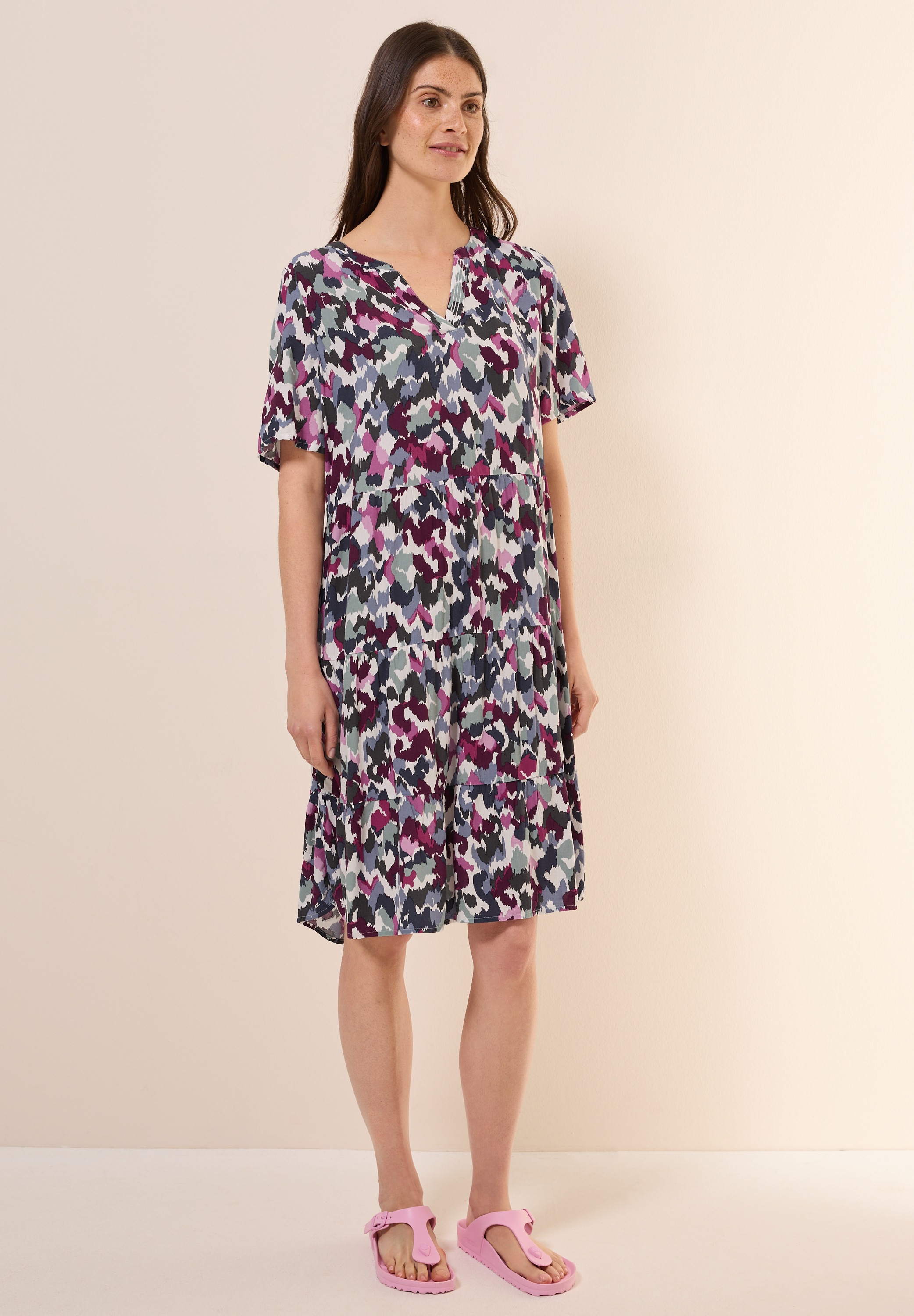 Cecil Midikleid Ohne Taschen knielang günstig online kaufen