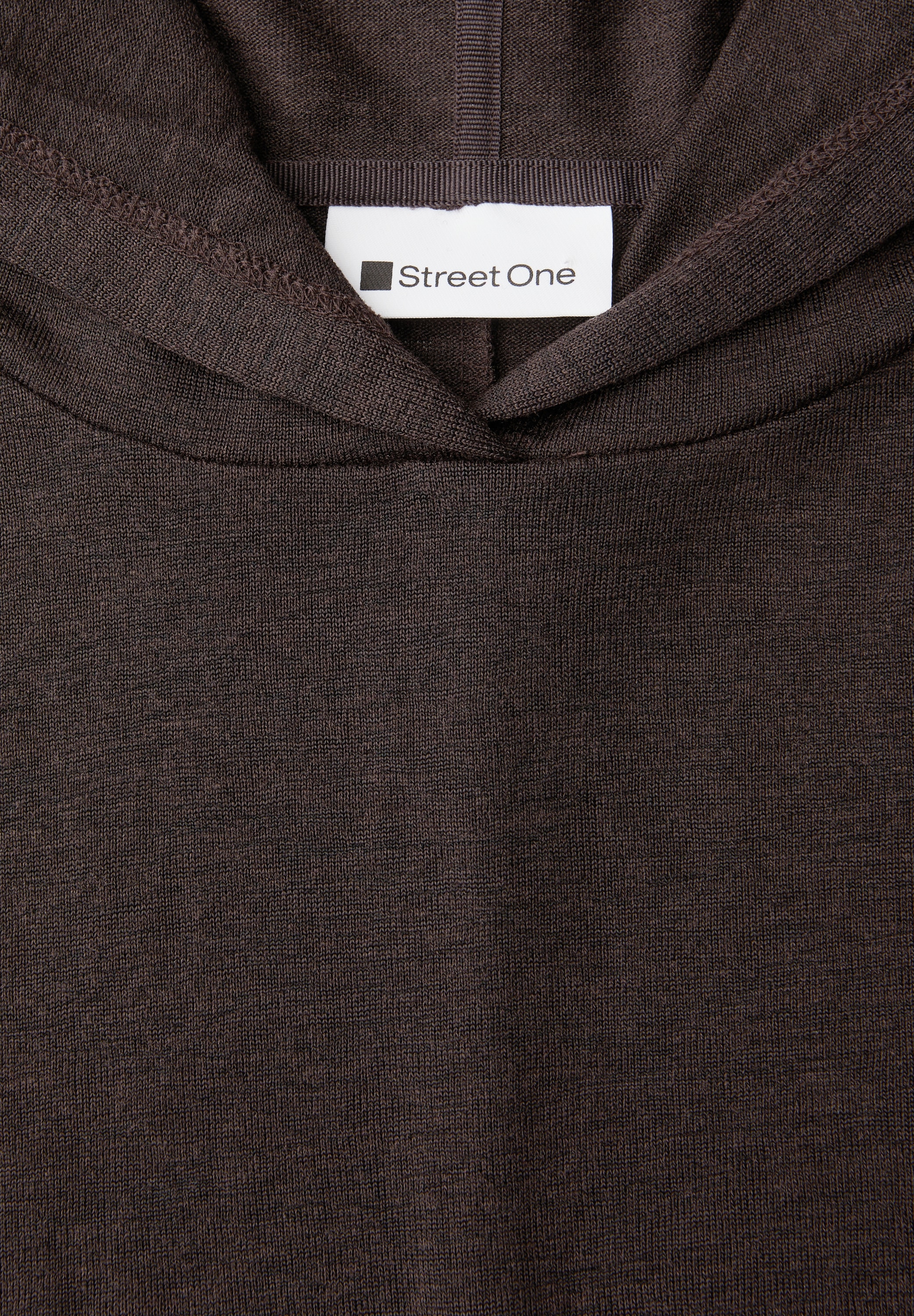 STREET ONE T-Shirt mit Kapuze