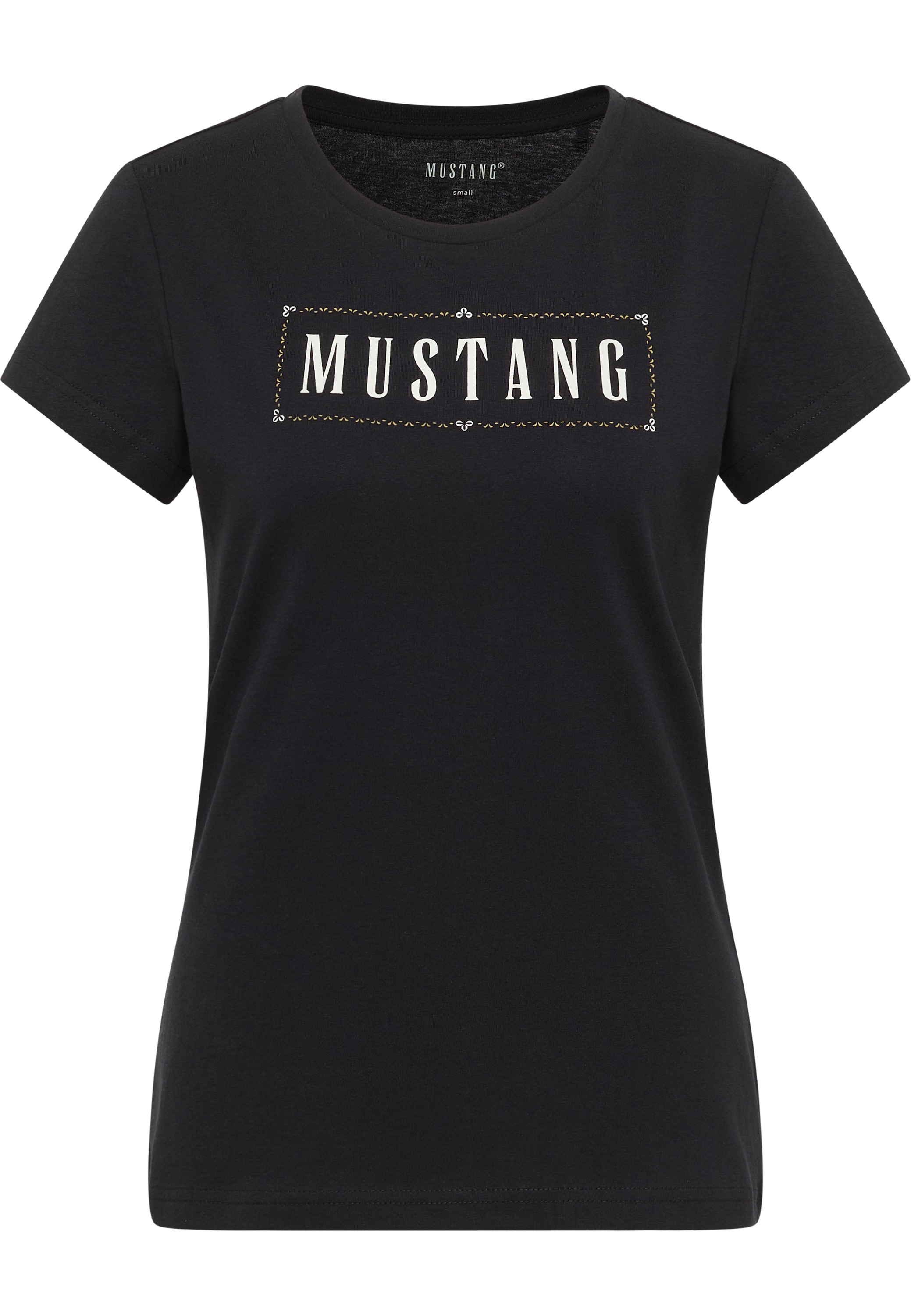 MUSTANG Kurzarmshirt "Damen Style Loa" günstig online kaufen