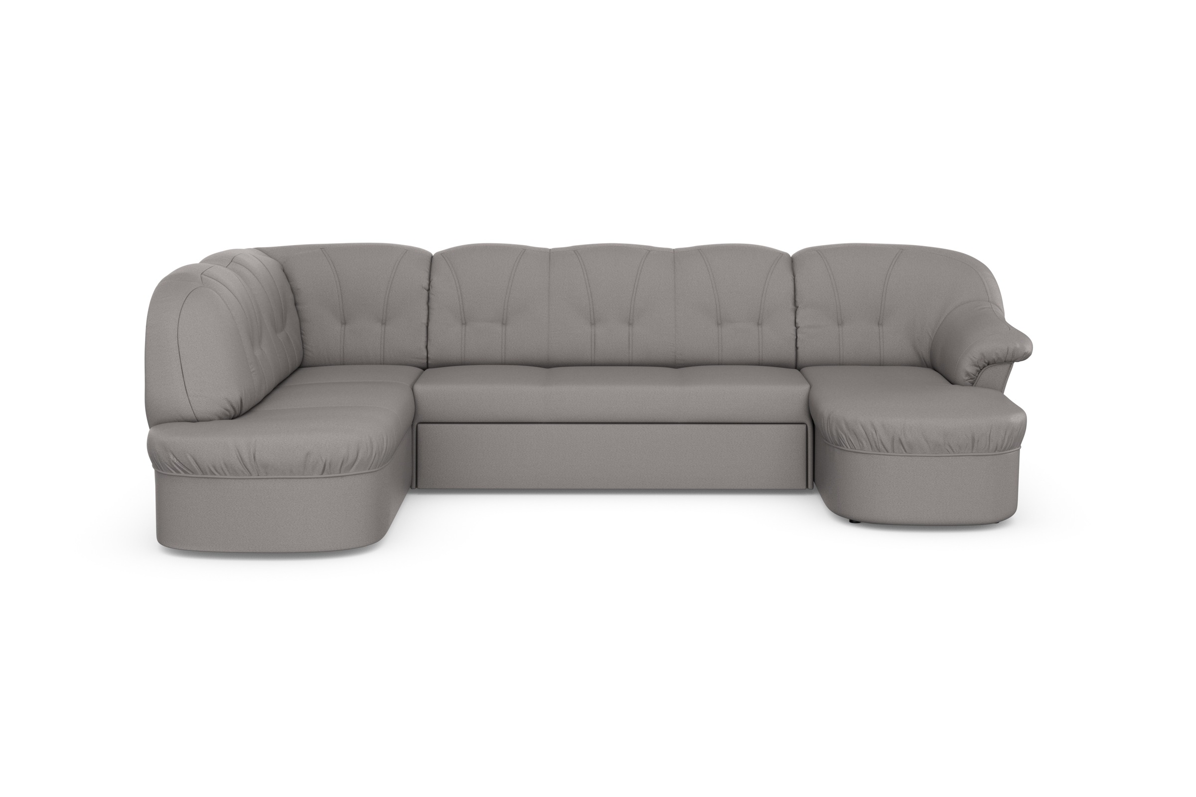 DOMO collection Wohnlandschaft "Pegnitz, zeitlos&modern, elegante Rückenste günstig online kaufen