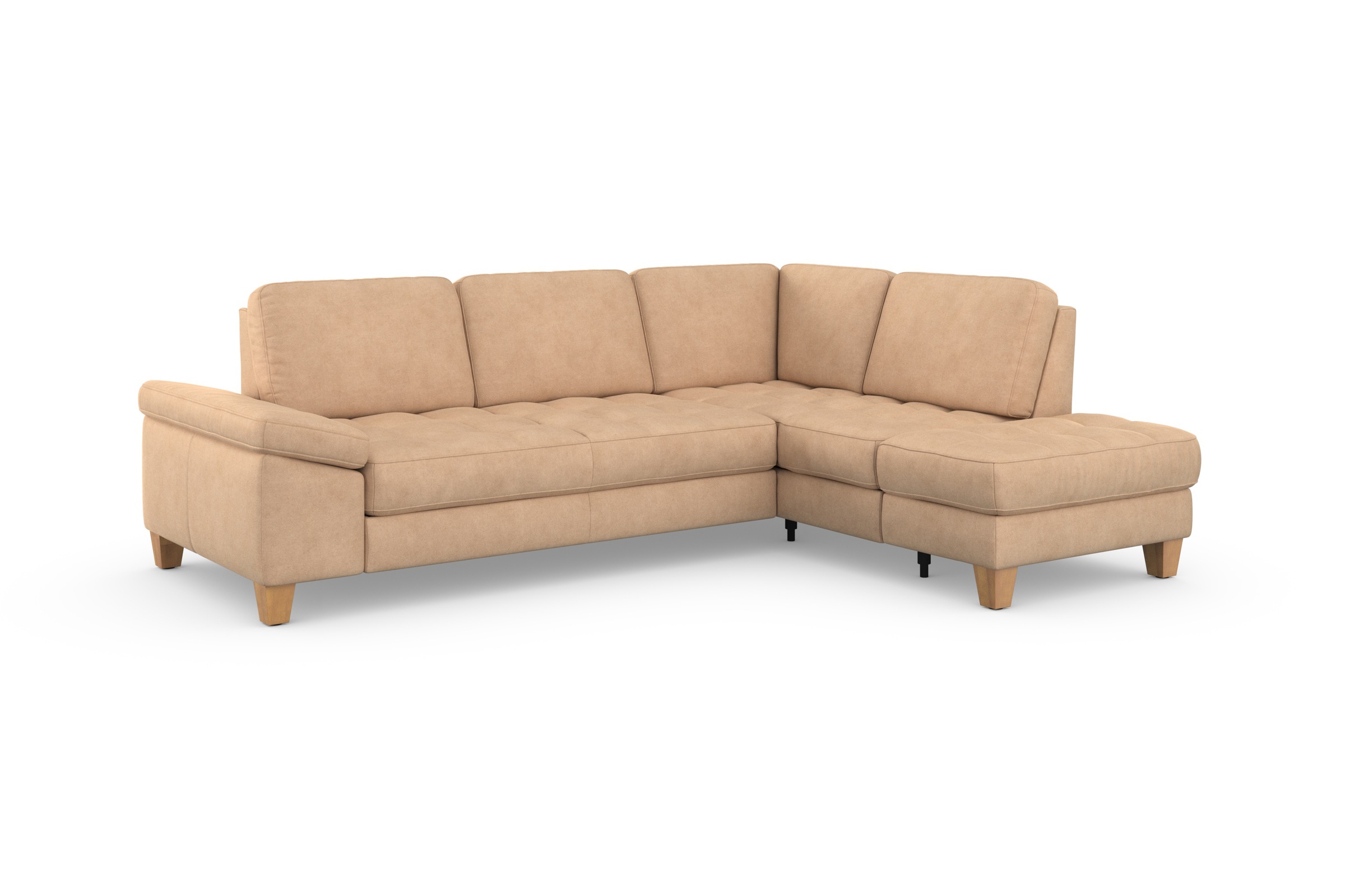 sit&more Ecksofa »Westham L-Form« mit Ottomane, mit oder ohne Bettfunktion, Bettkasten, Verstellung