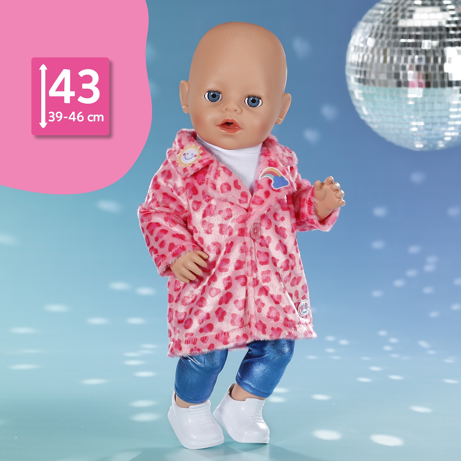 Baby Born Puppenkleidung »Coat Set Sarah Engels 43 cm«