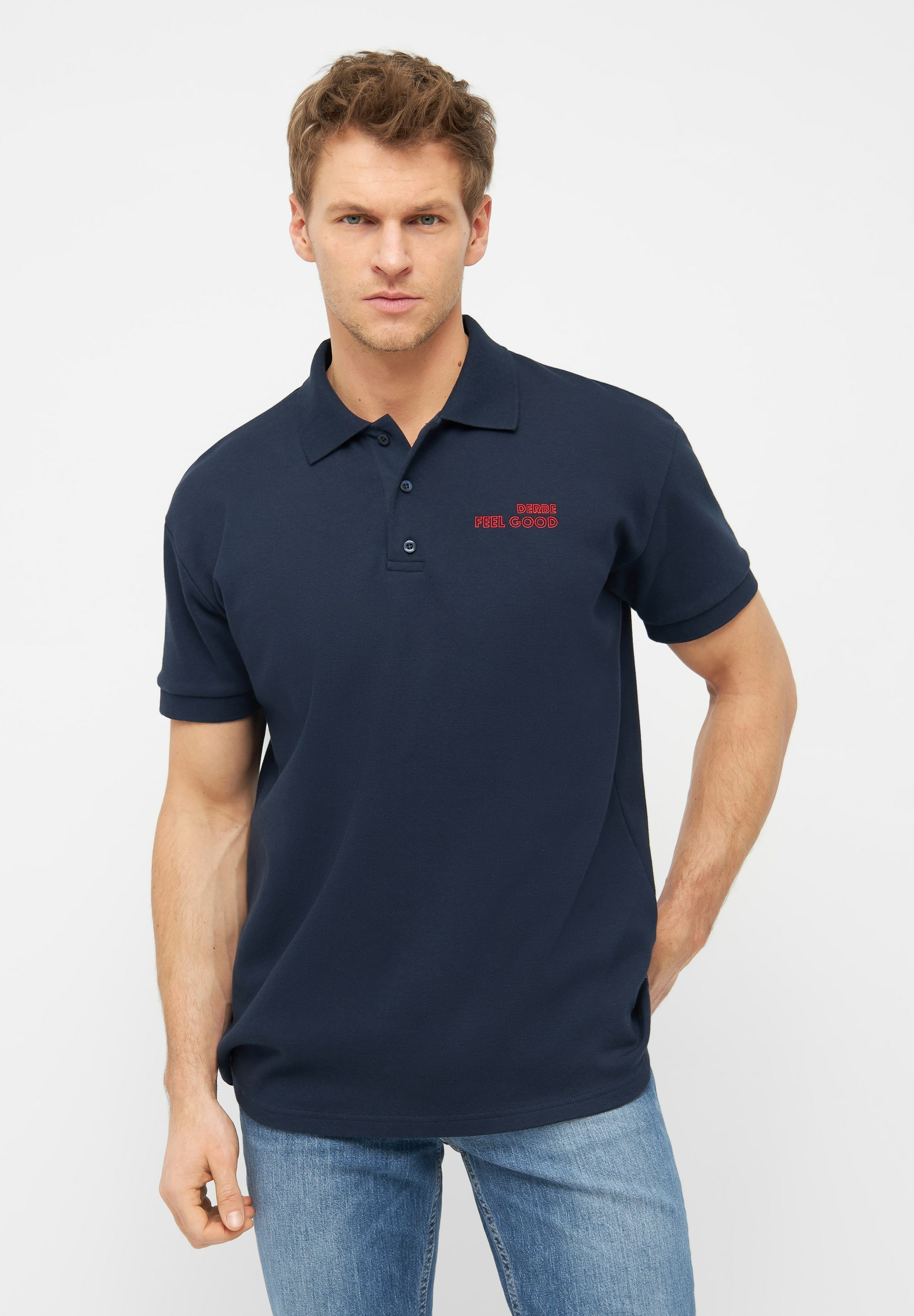 Derbe Poloshirt »Feel Good«, Made in Portugal, tolle Qualität