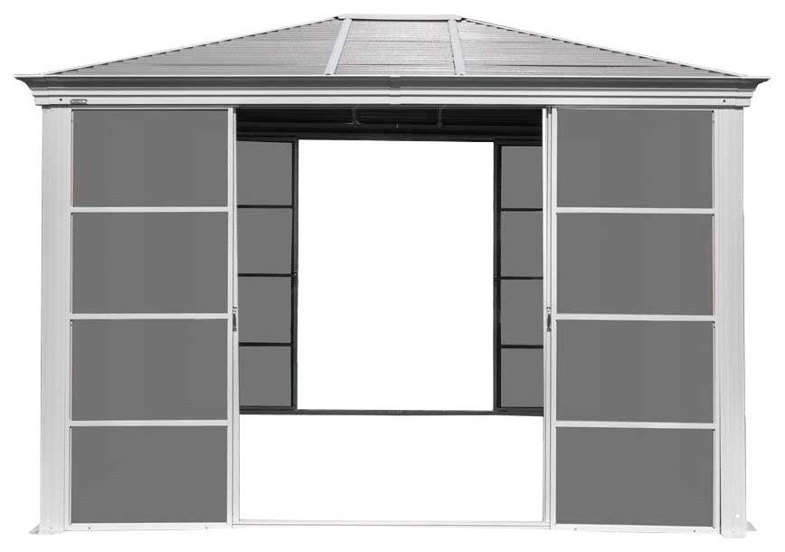 Sojag Pavillon »Striano«, (Set), BxT: 362x298 cm