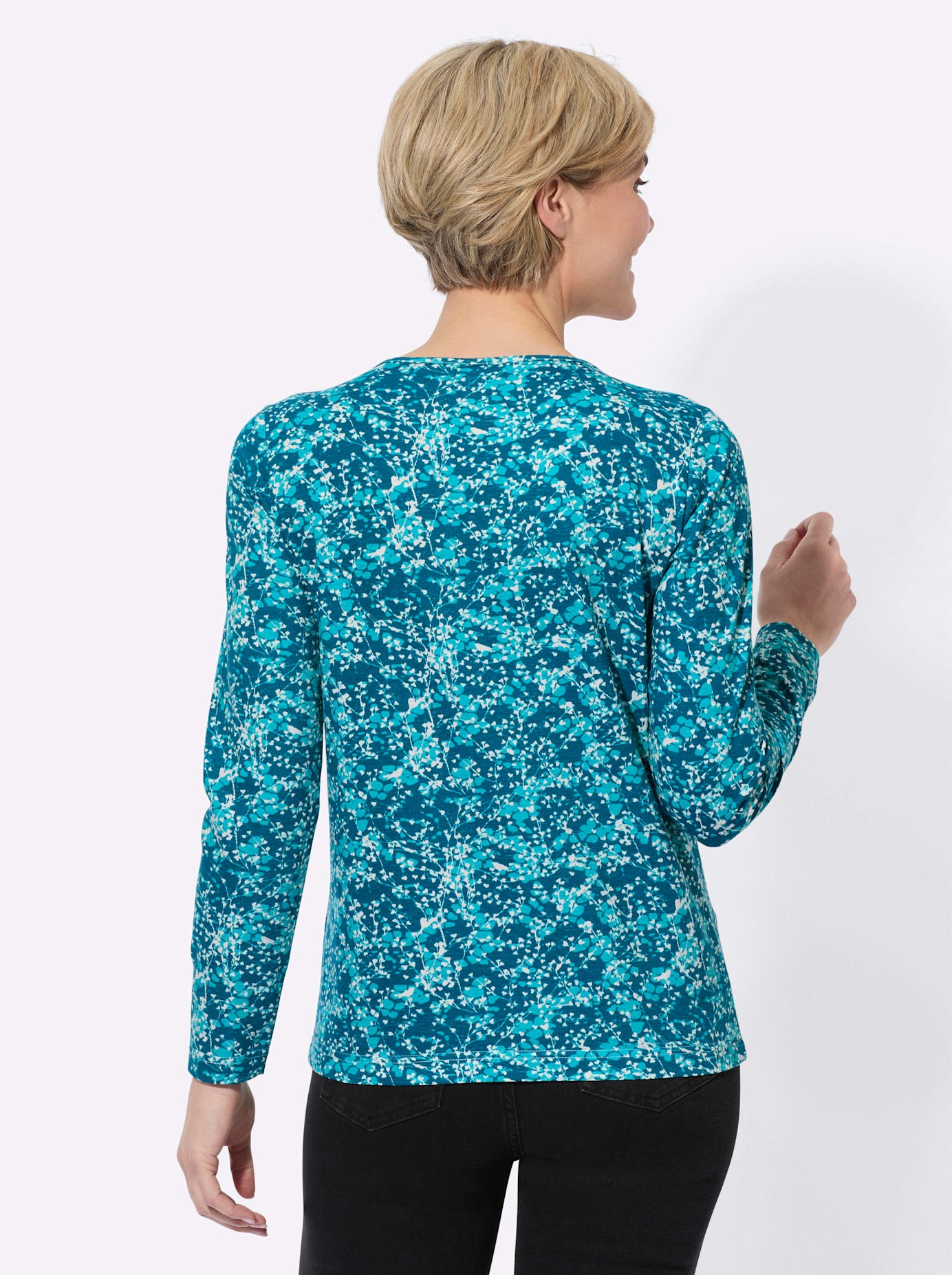 Classic Basics 3/4-Arm-Shirt "Rundhals-Shirt", (1 tlg.) günstig online kaufen