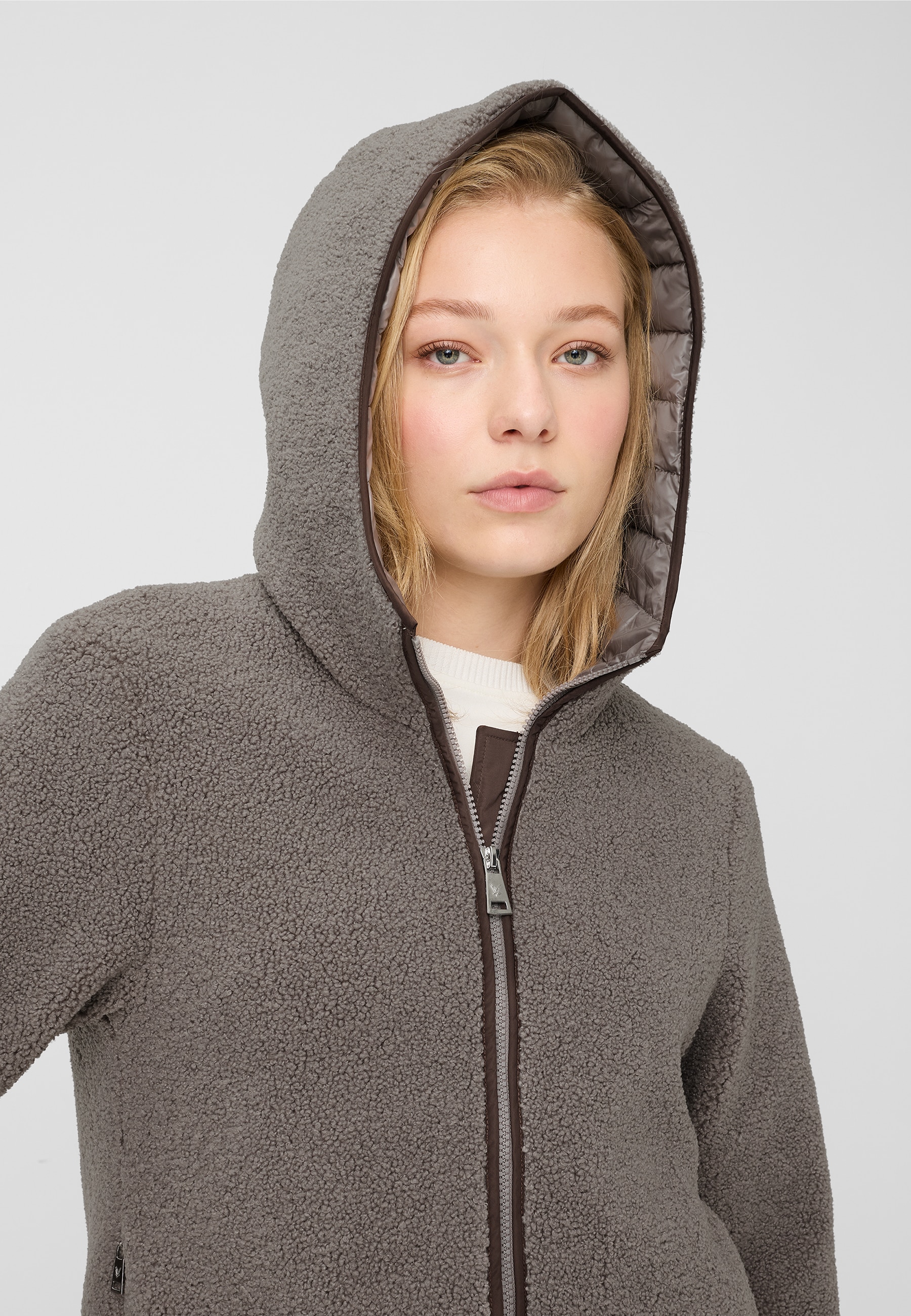 Fuchs Schmitt Kurzjacke mit Kapuze mit Kapuze, Softfiber